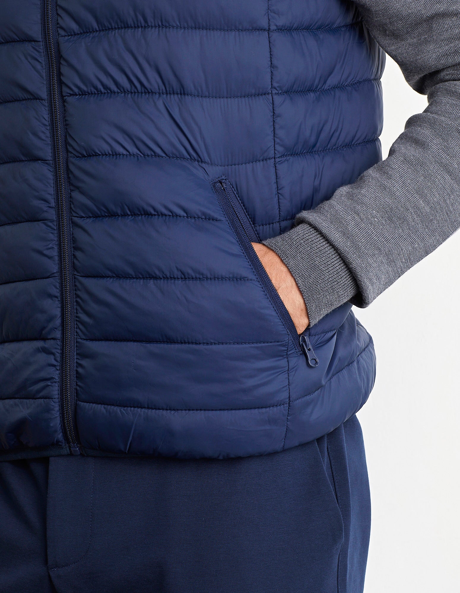 Gilet trapuntato con tasche Easy Living - Image 4