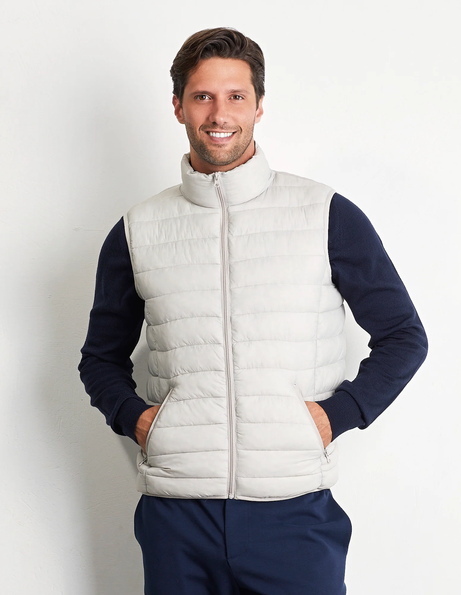 Gilet trapuntato con tasche Easy Living - Image 7