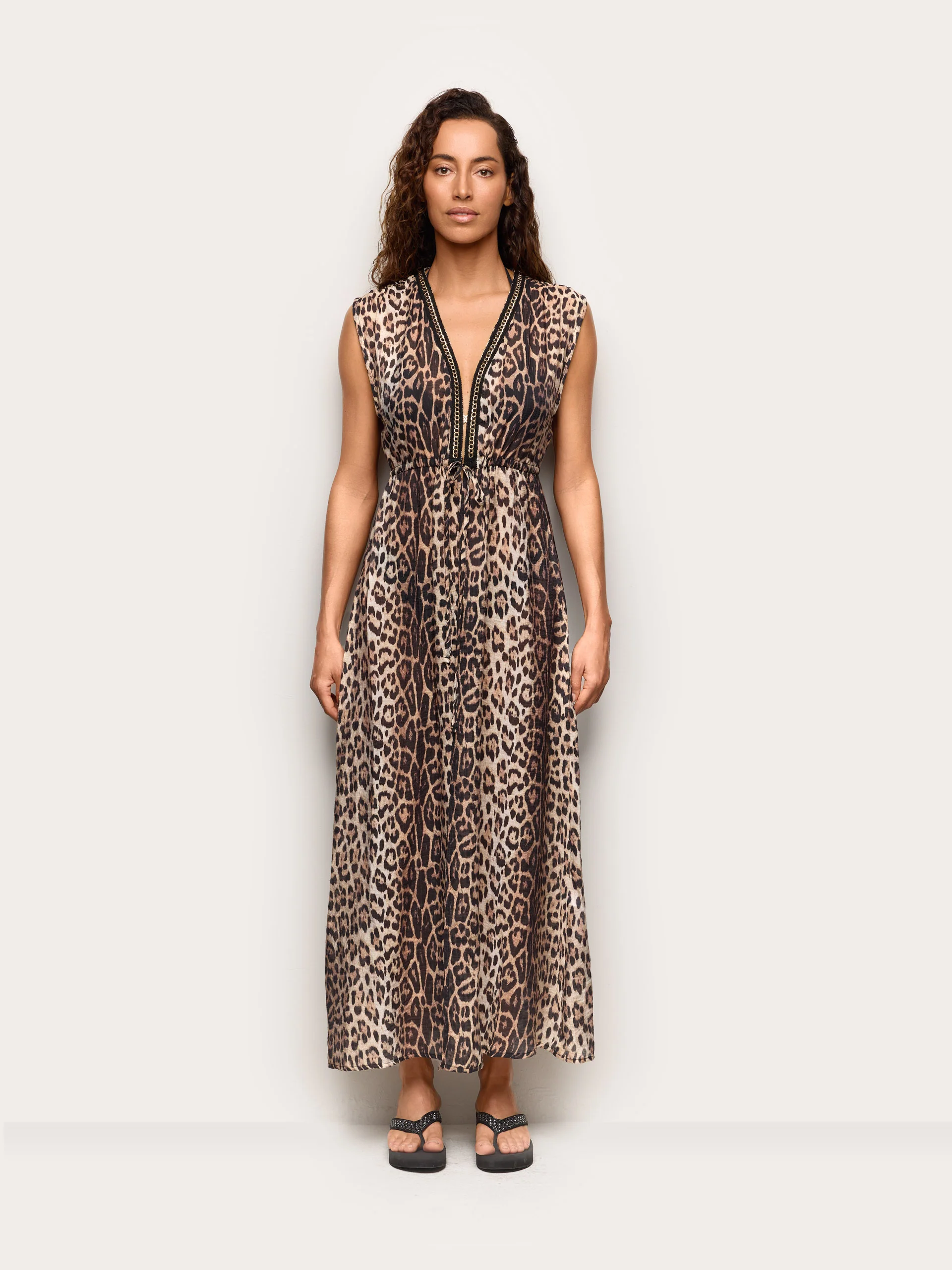 Kaftano lungo con viscosa - Yamamay loves Guess Beach I - Image 2
