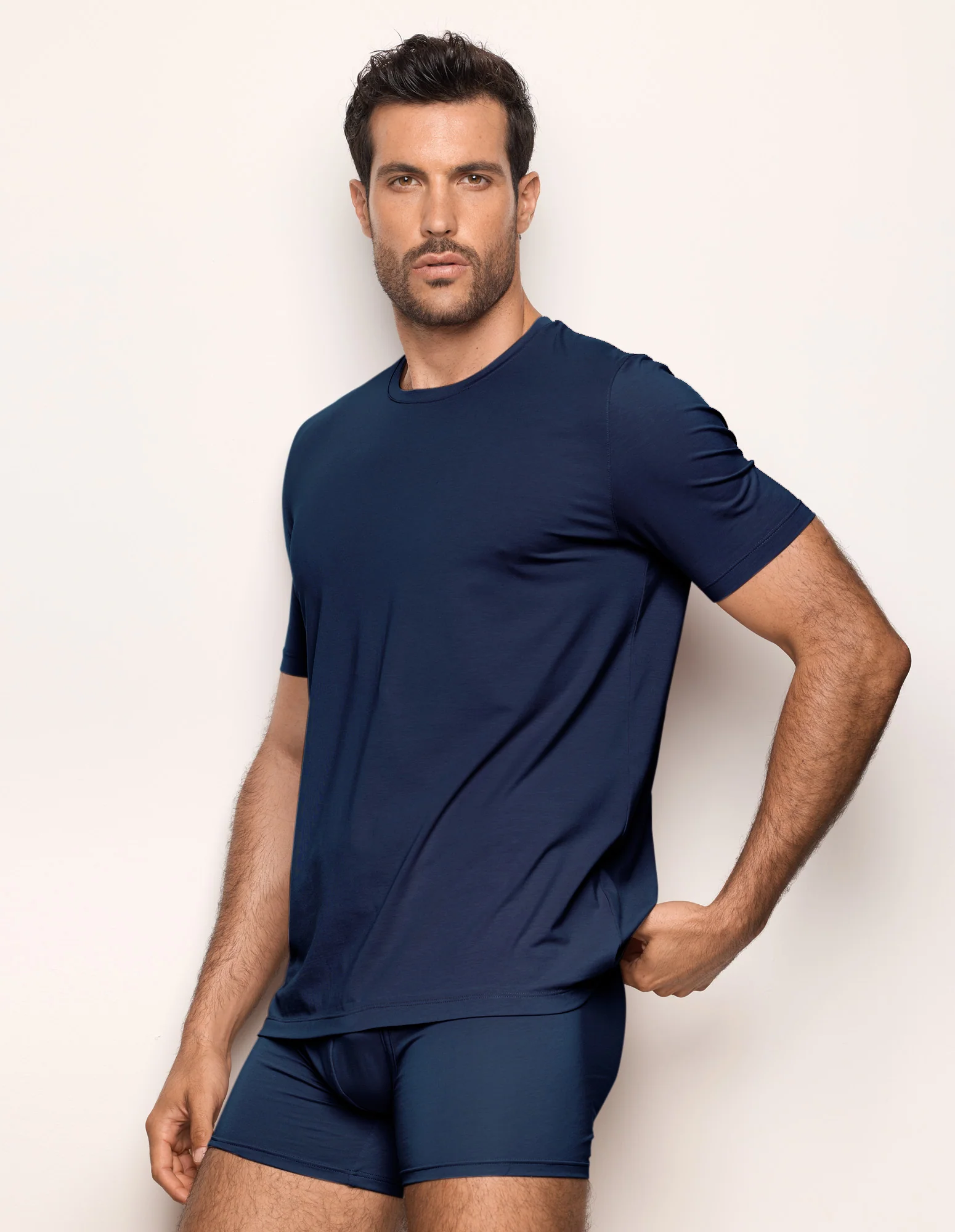 Maglia da uomo in TENCEL™ Modal, Cotone e Seta - Image 6