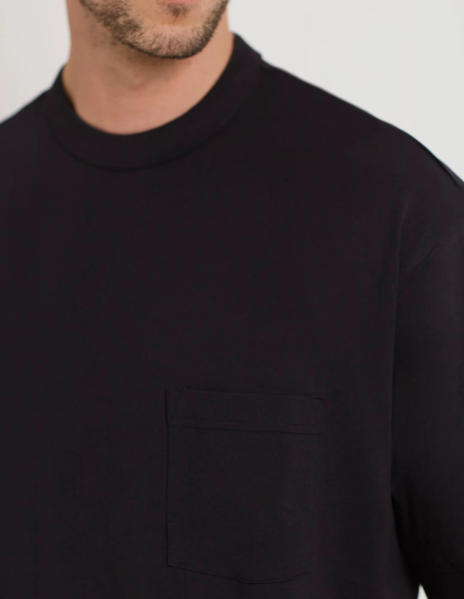Maglia girocollo a maniche corte in cotone Easy Living - Image 32