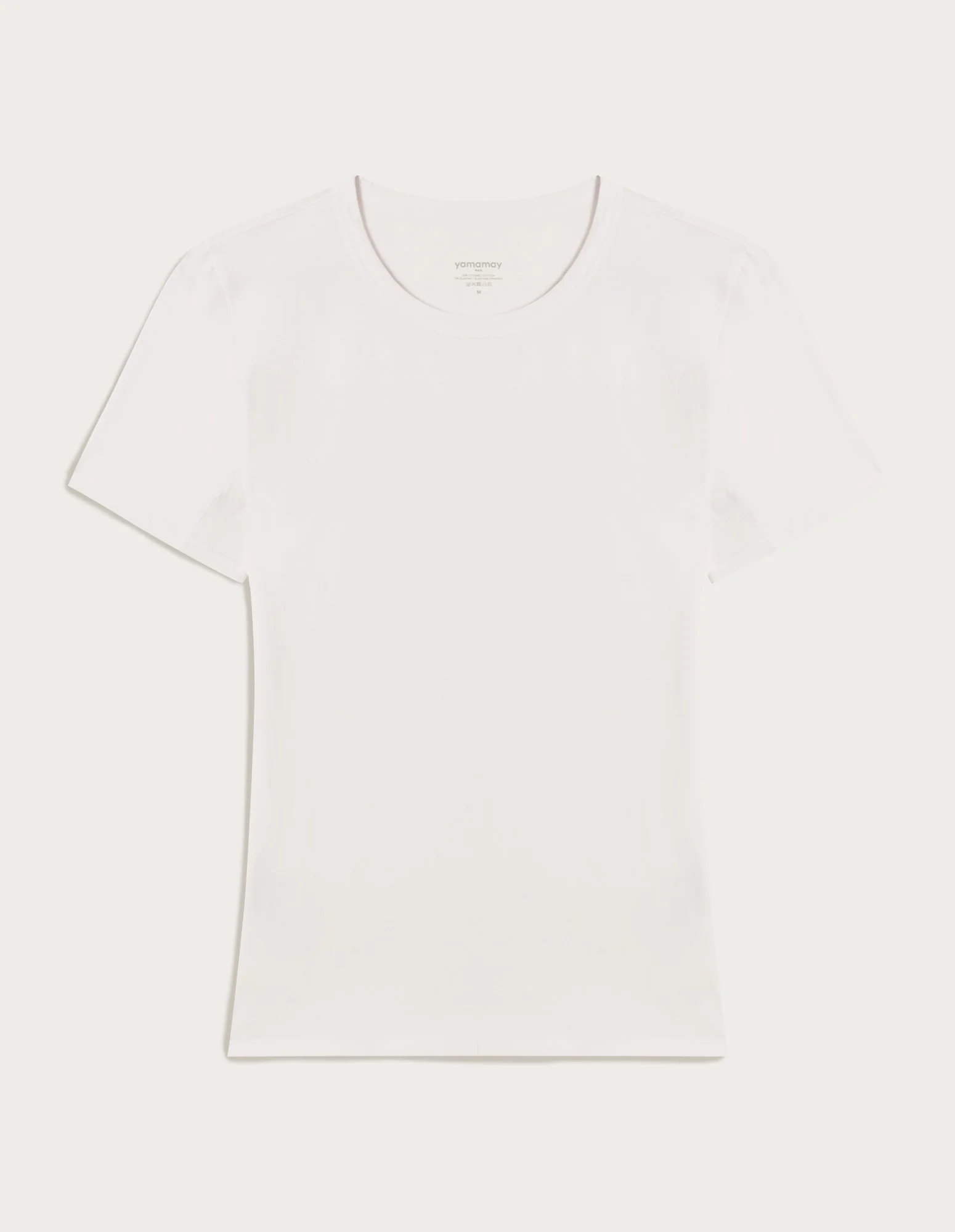 Maglia girocollo a maniche corte modellante in jersey elasticizzato Shape Me - Image 6