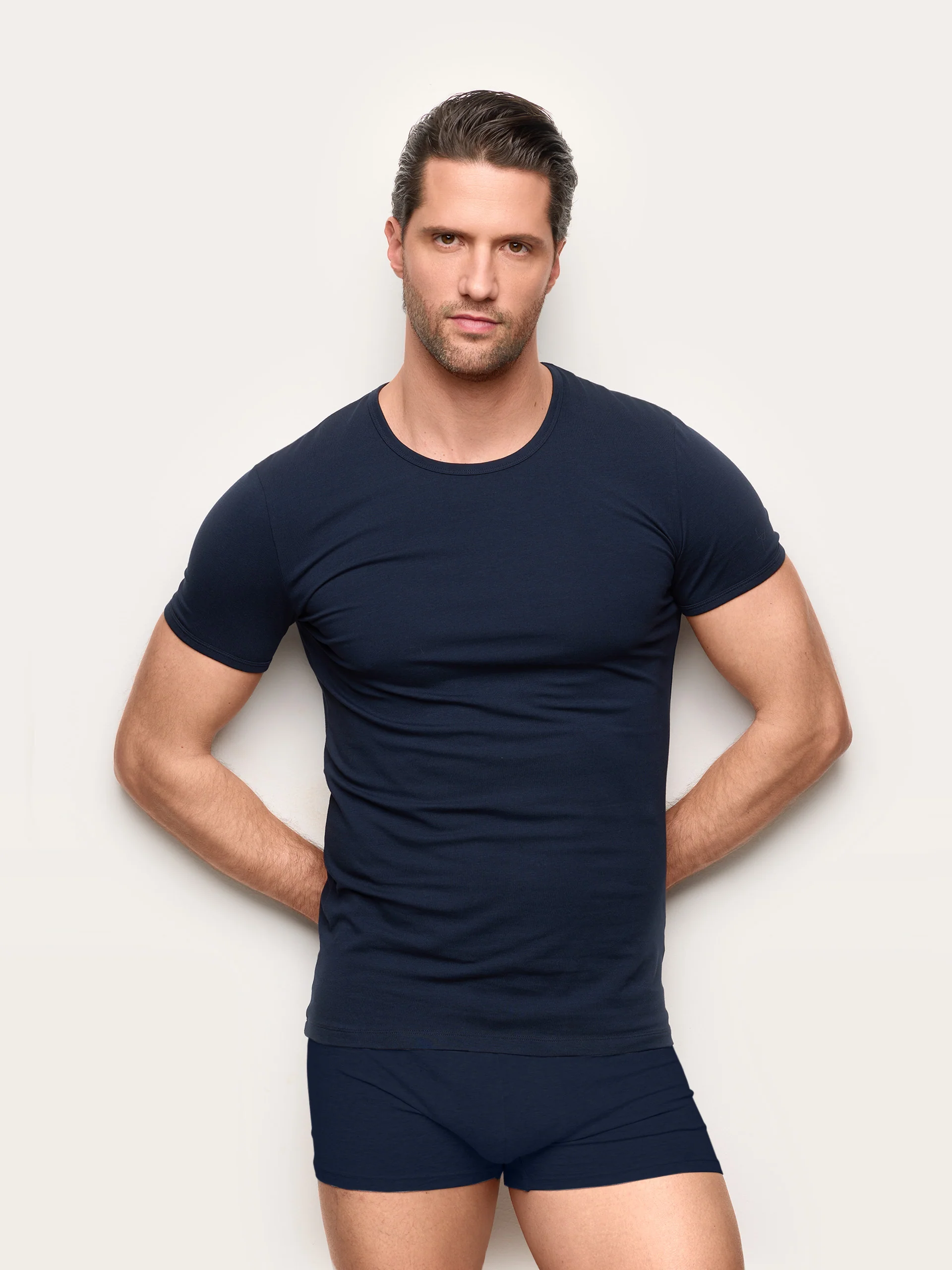Maglia girocollo jersey di cotone - New Simply - Image 6