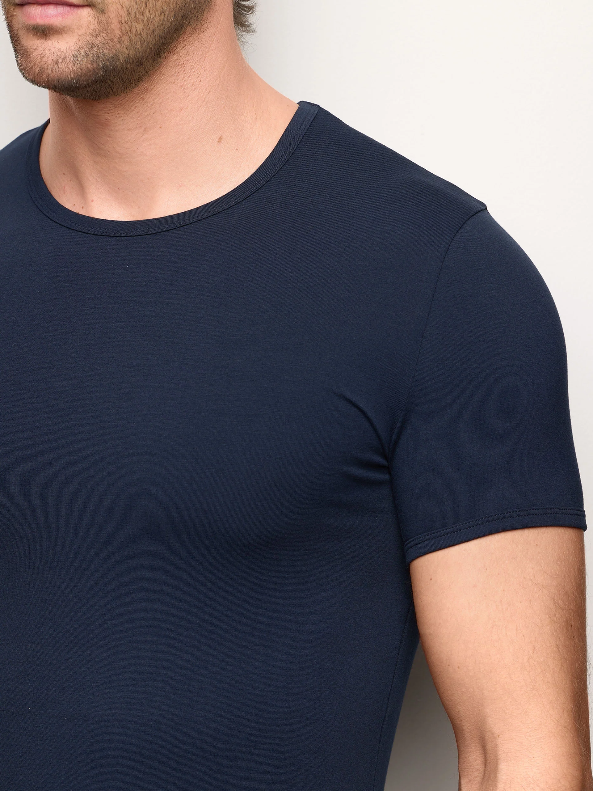 Maglia girocollo jersey di cotone - New Simply - Image 8