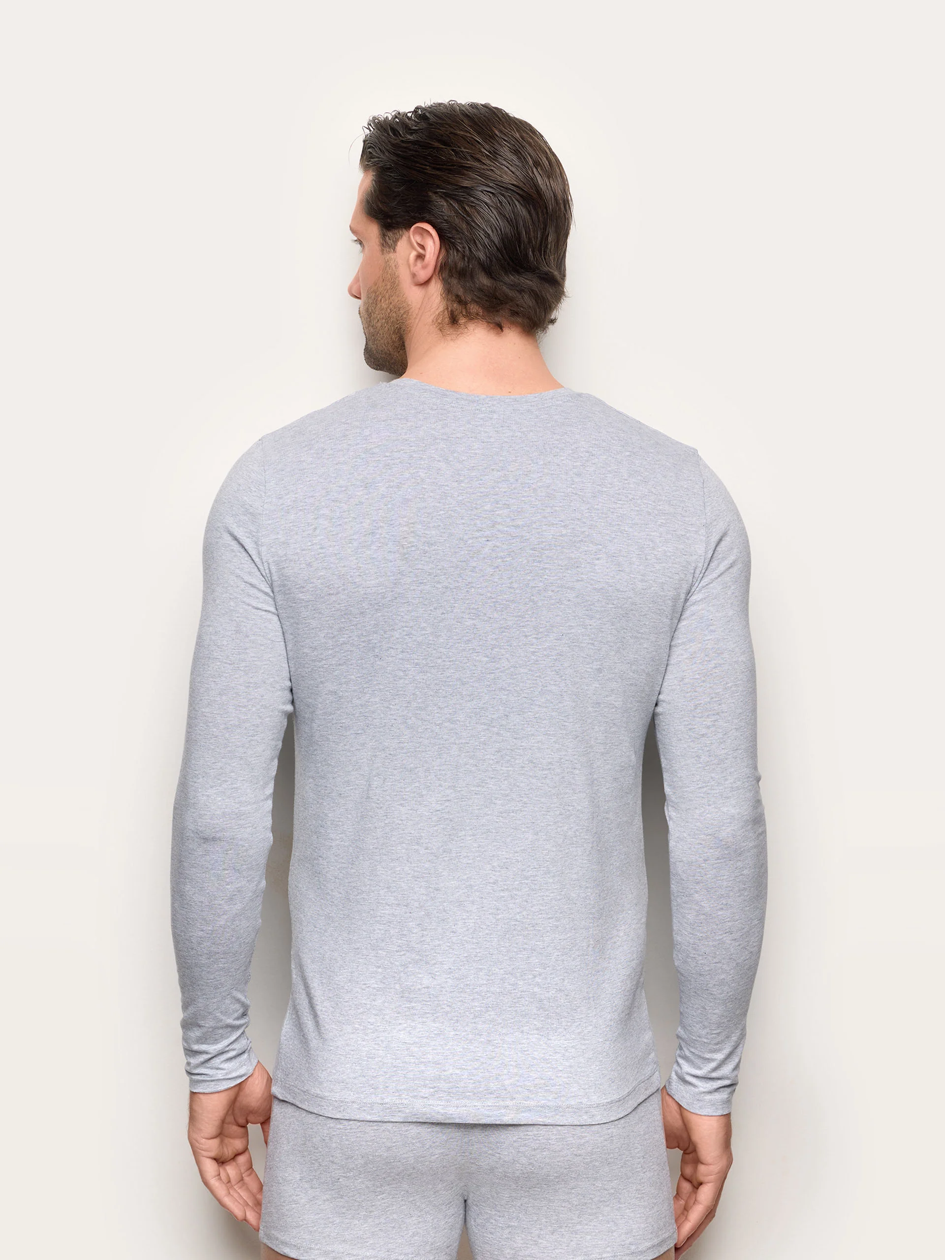 Maglia girocollo manica lunga jersey di cotone - New Simply - Image 14