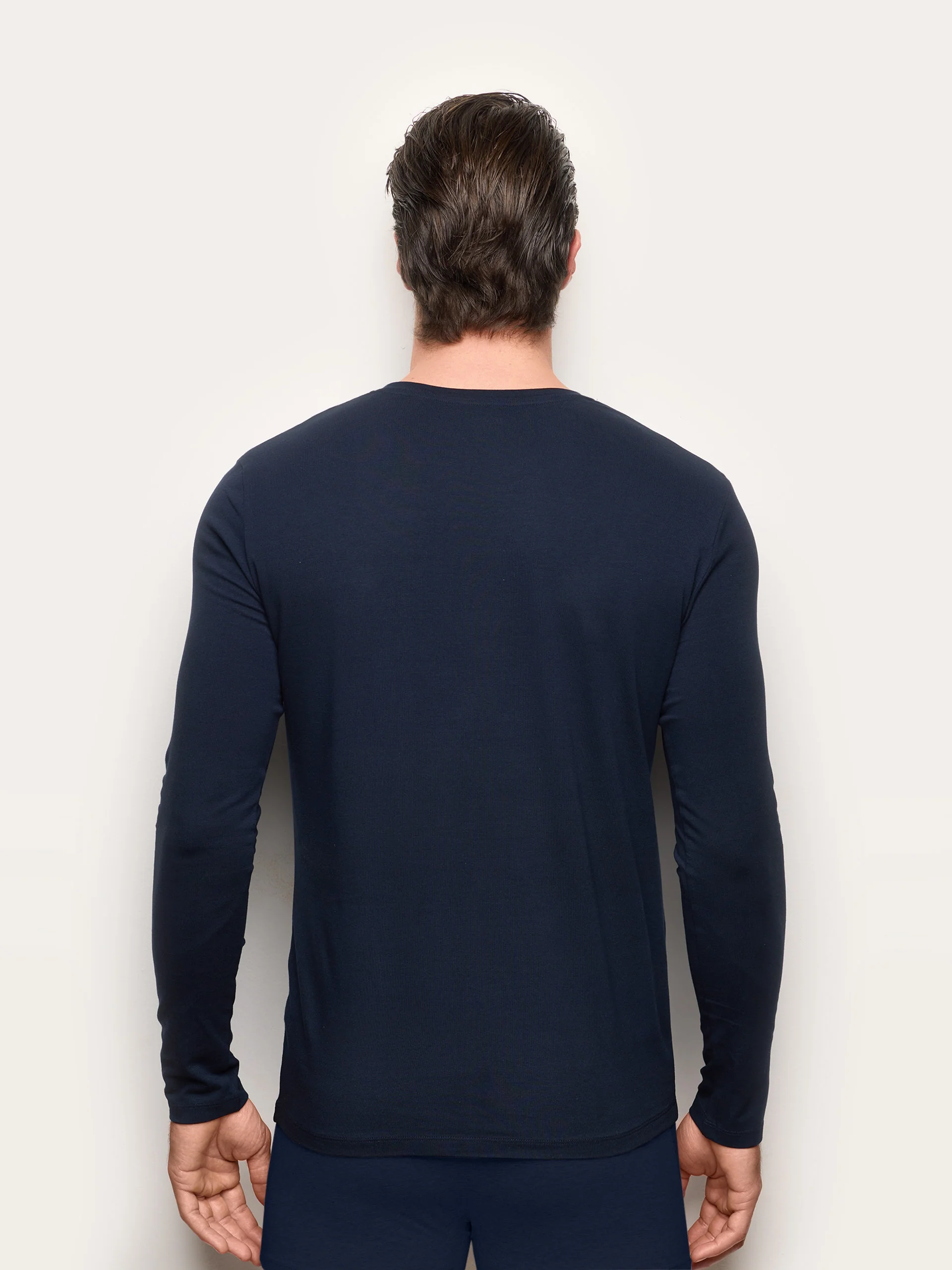 Maglia girocollo manica lunga jersey di cotone - New Simply - Image 9
