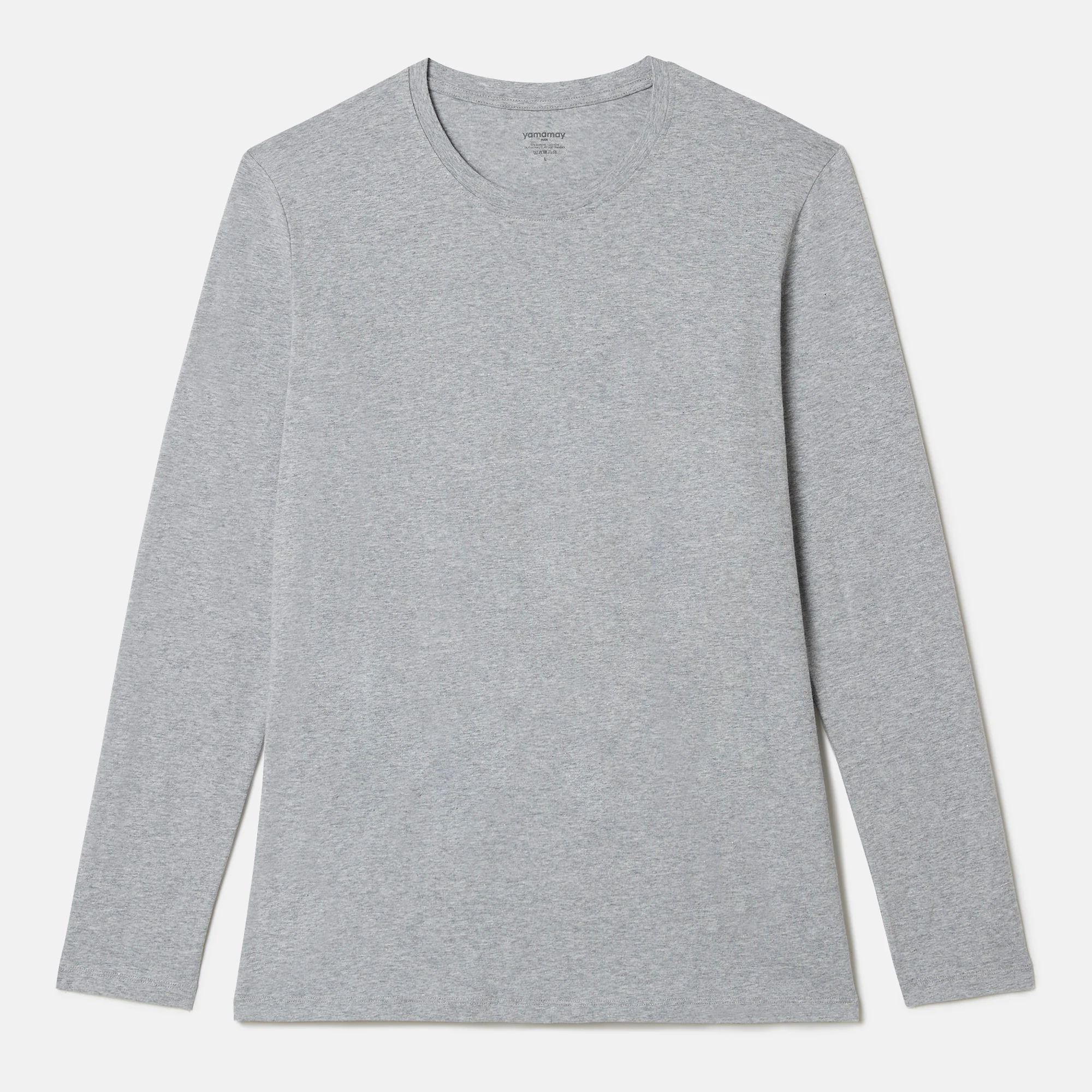 Maglia girocollo uomo a maniche lunghe in cotone New Simply - Image 12