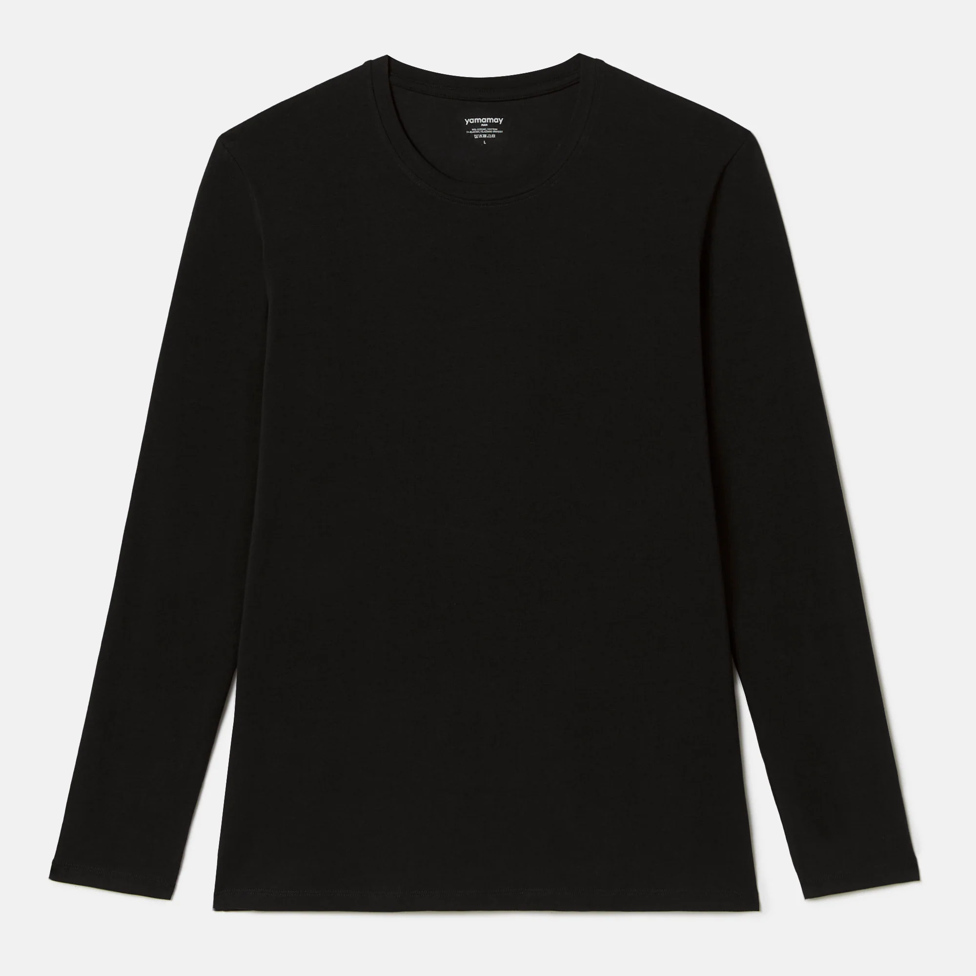 Maglia girocollo uomo a maniche lunghe in cotone New Simply - Image 16