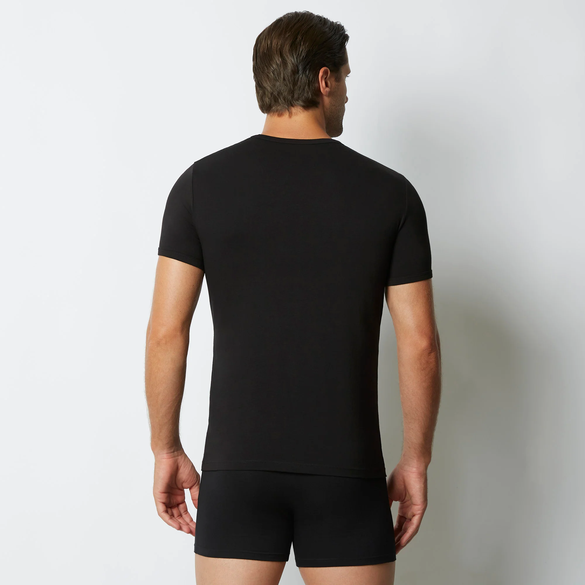 Maglia girocollo uomo in cotone New Simply - Image 14