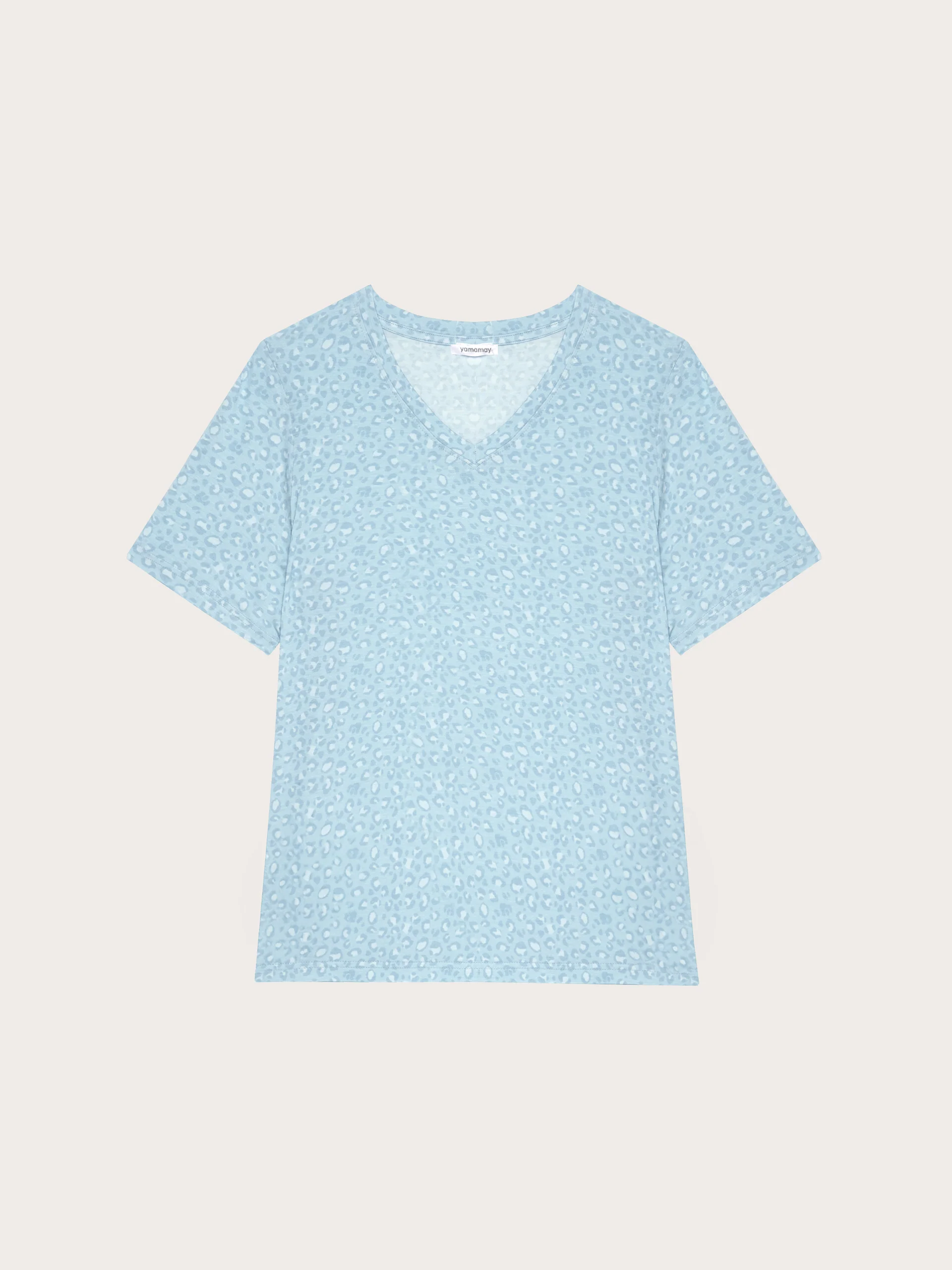 Maglia manica corta con TENCEL™ Modal Leopard - Image 5