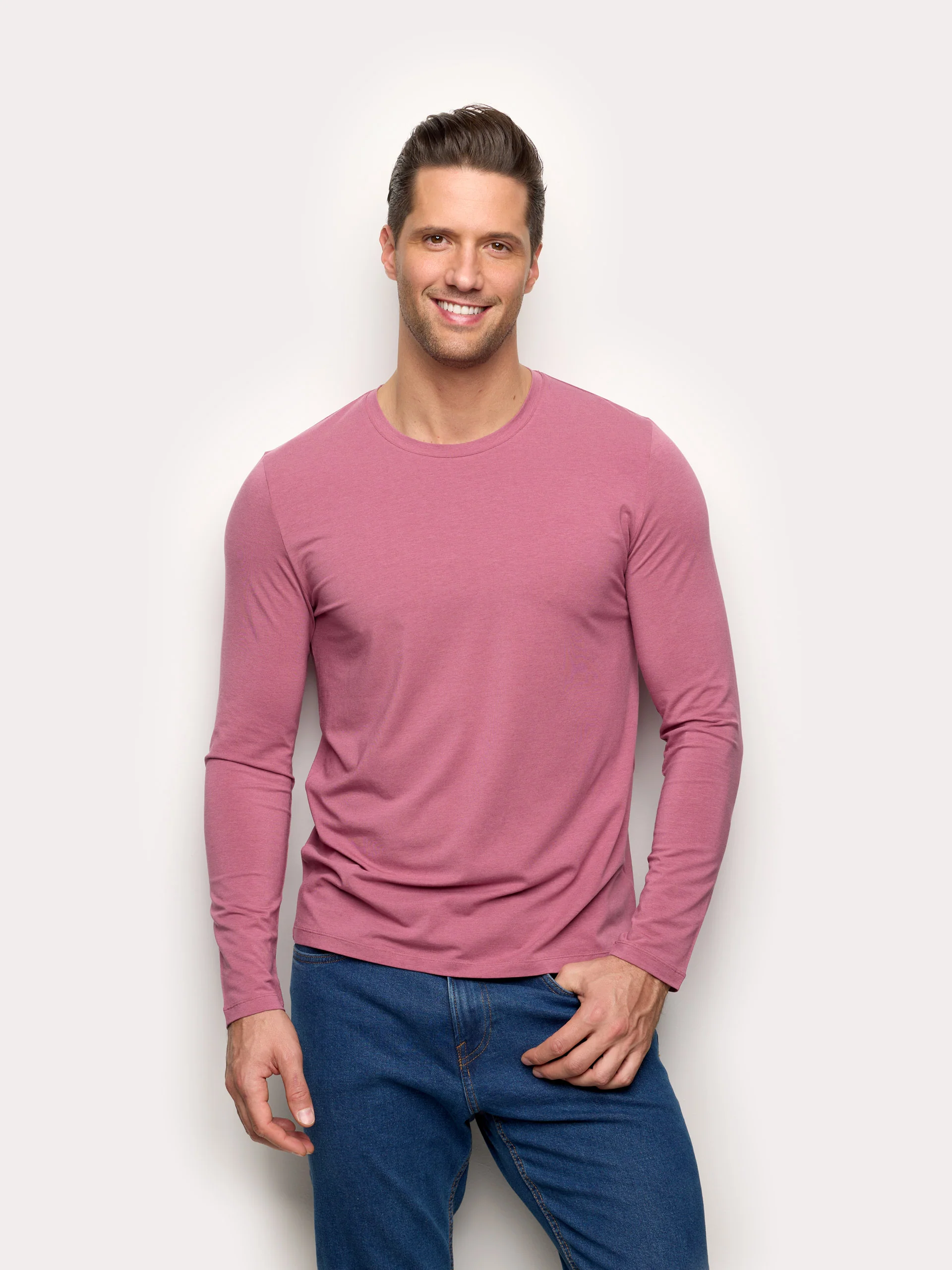Maglia manica lunga con TENCEL™ Modal, Cotone e Seta - Image 11