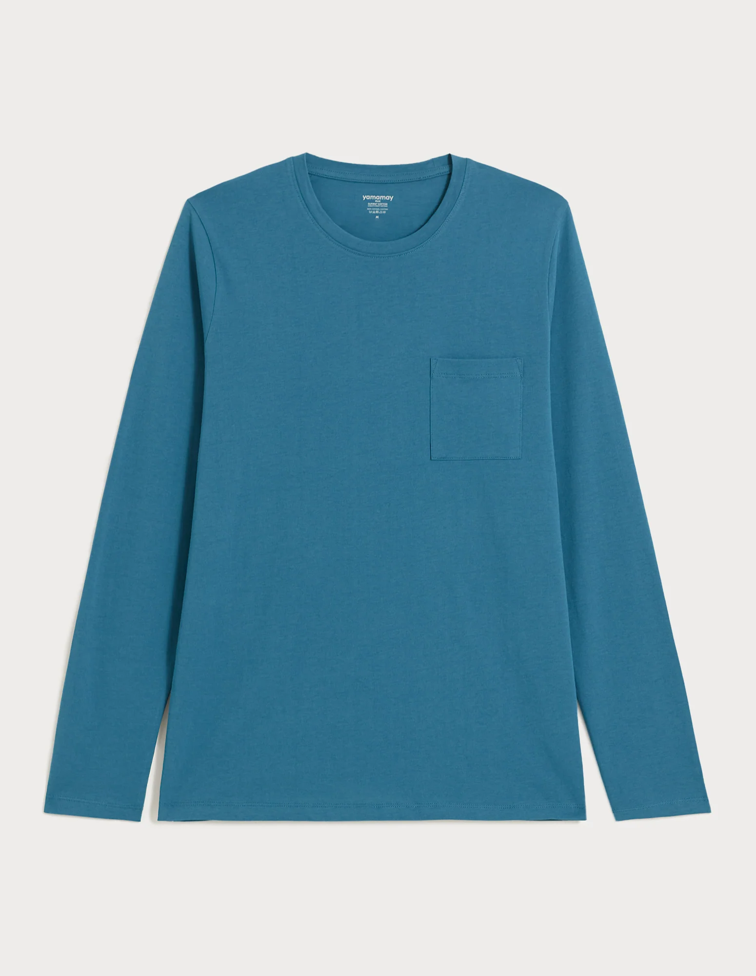 Maglia manica lunga gircollo in cotone Superior Cotton - Image 16