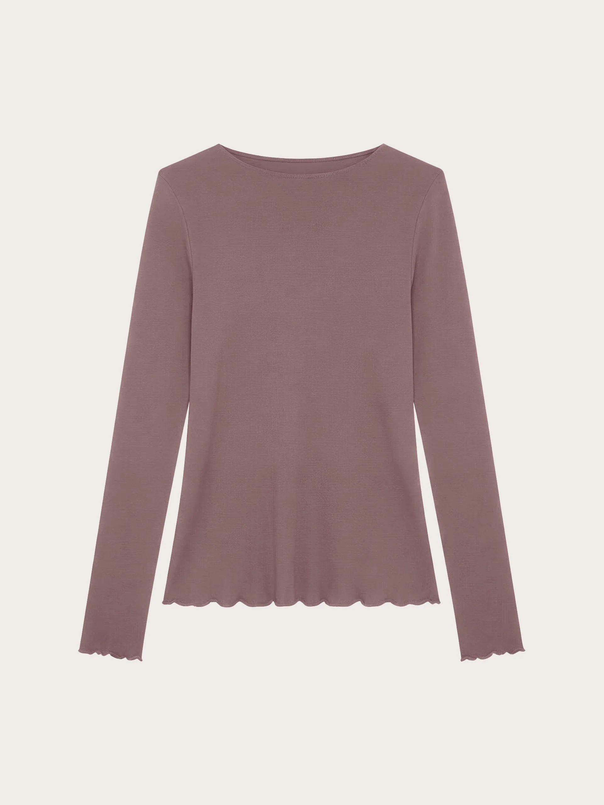 Maglia manica lunga in TENCEL™ Modal con Cashmere - Image 30