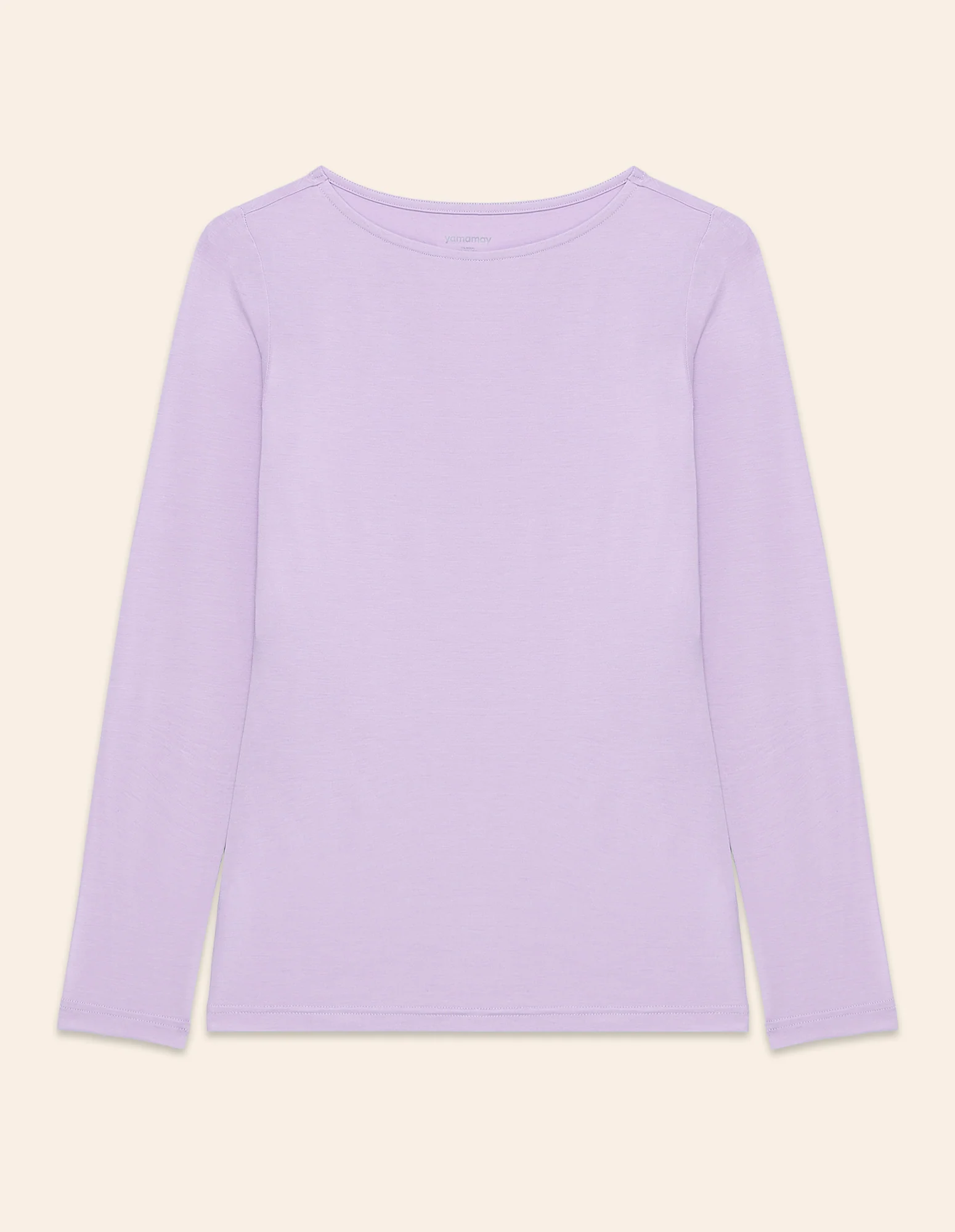 Maglia scollo a barchetta Basic in TENCEL™ Modal e Seta - Image 29