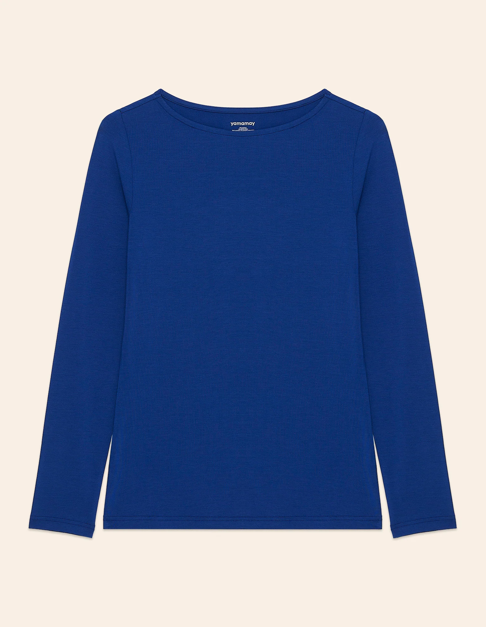 Maglia scollo a barchetta Basic in TENCEL™ Modal e Seta - Image 4