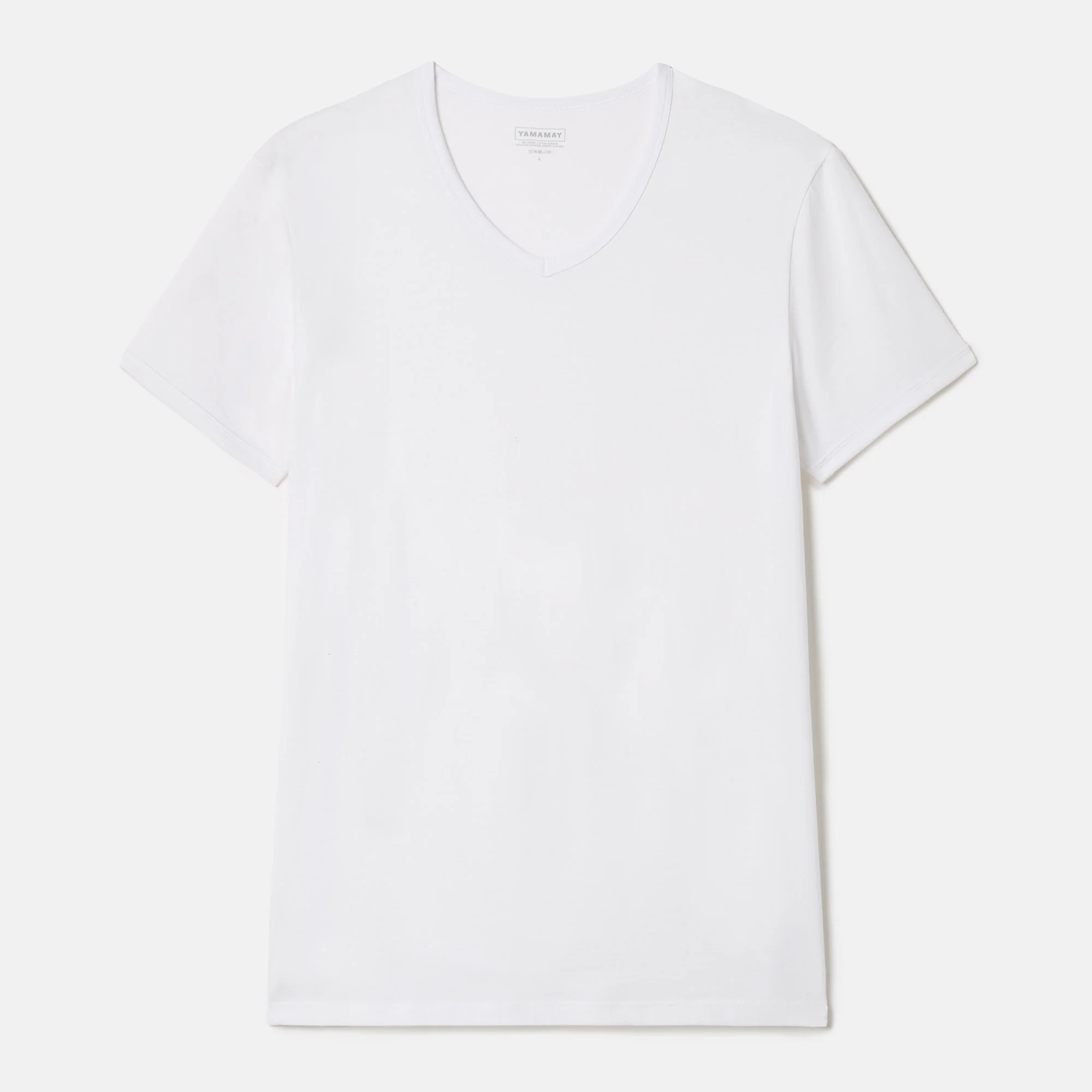 Maglia scollo V uomo in cotone New Simply - Image 4