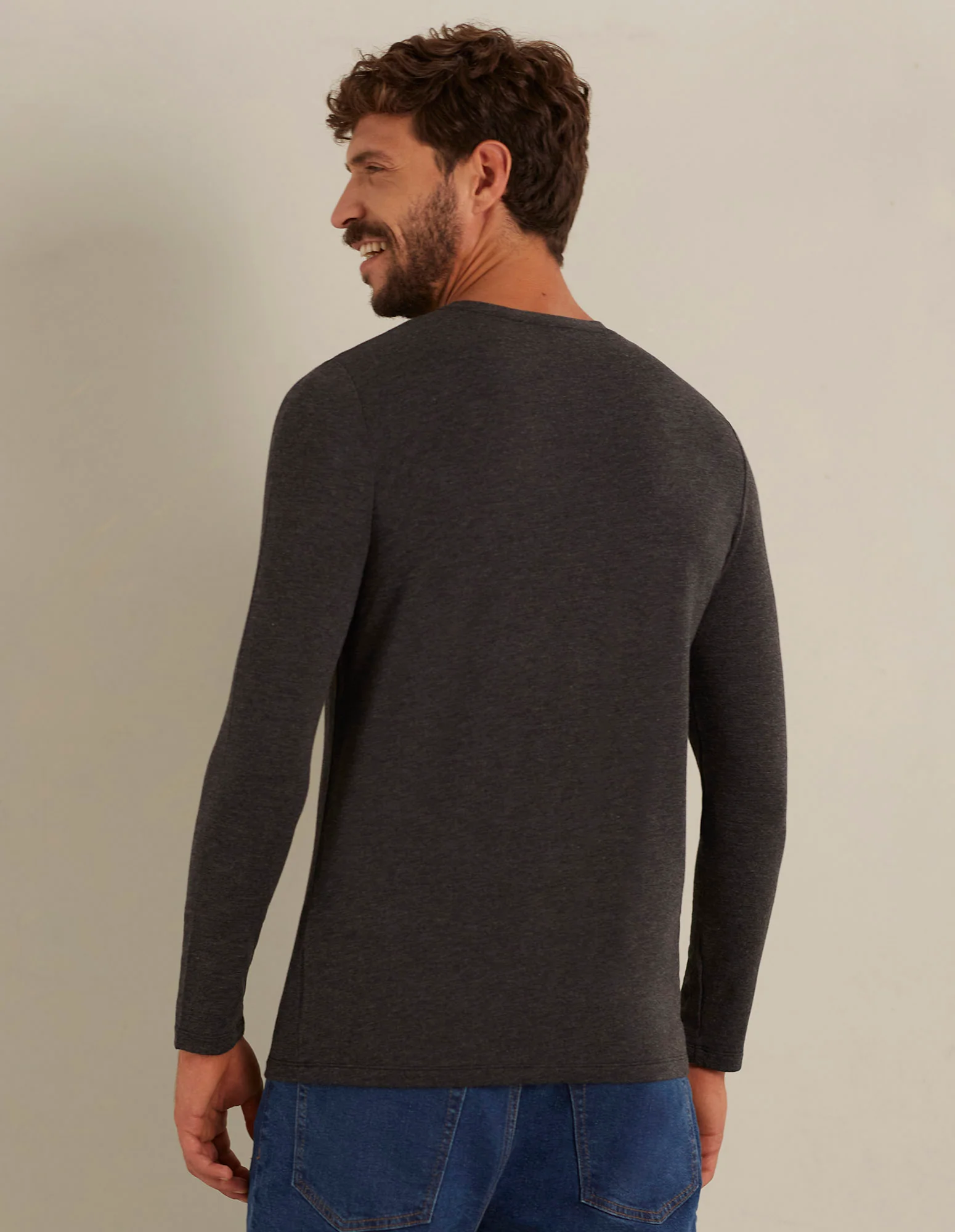 Maglia termica unisex a maniche lunghe Thermal con Cashmere - Image 10