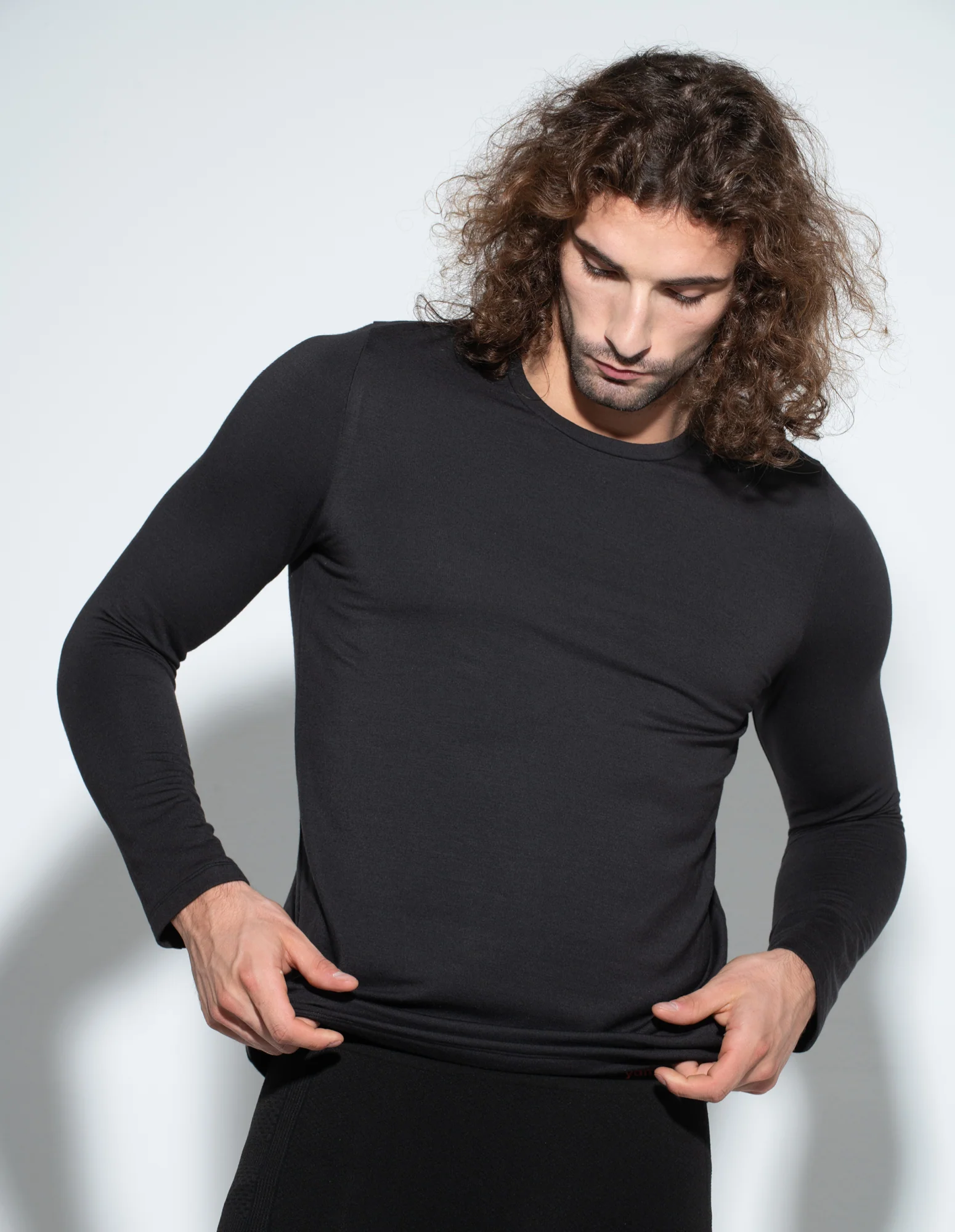 Maglia termica unisex a maniche lunghe Thermal con Cashmere - Image 19
