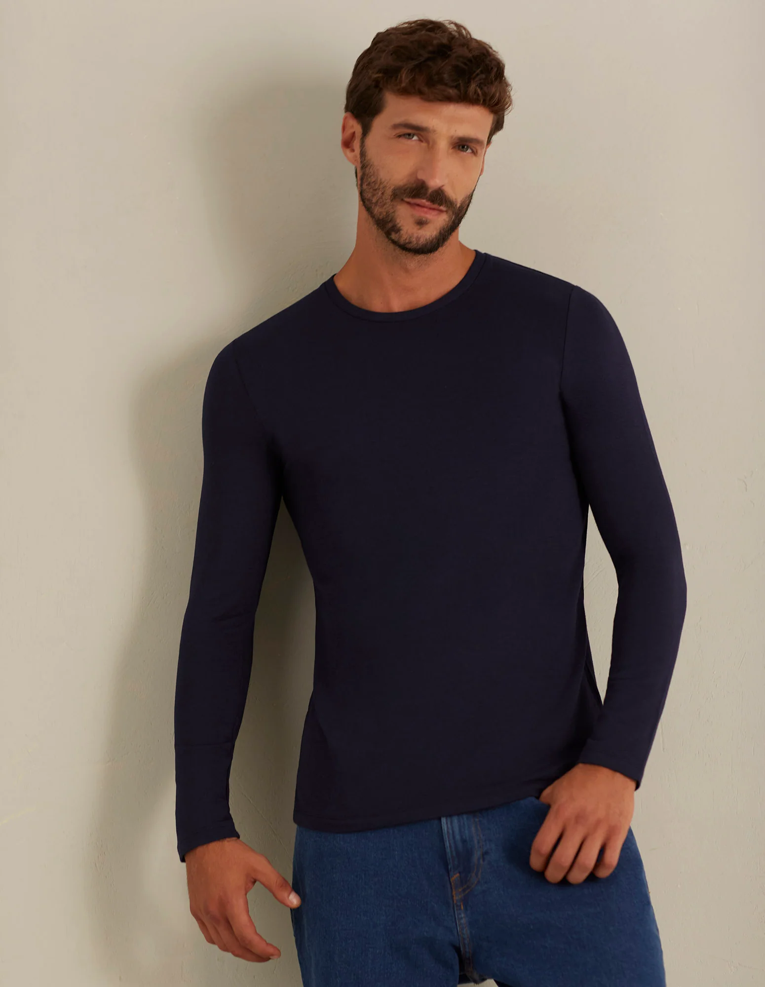 Maglia termica unisex a maniche lunghe Thermal con Cashmere - Image 2