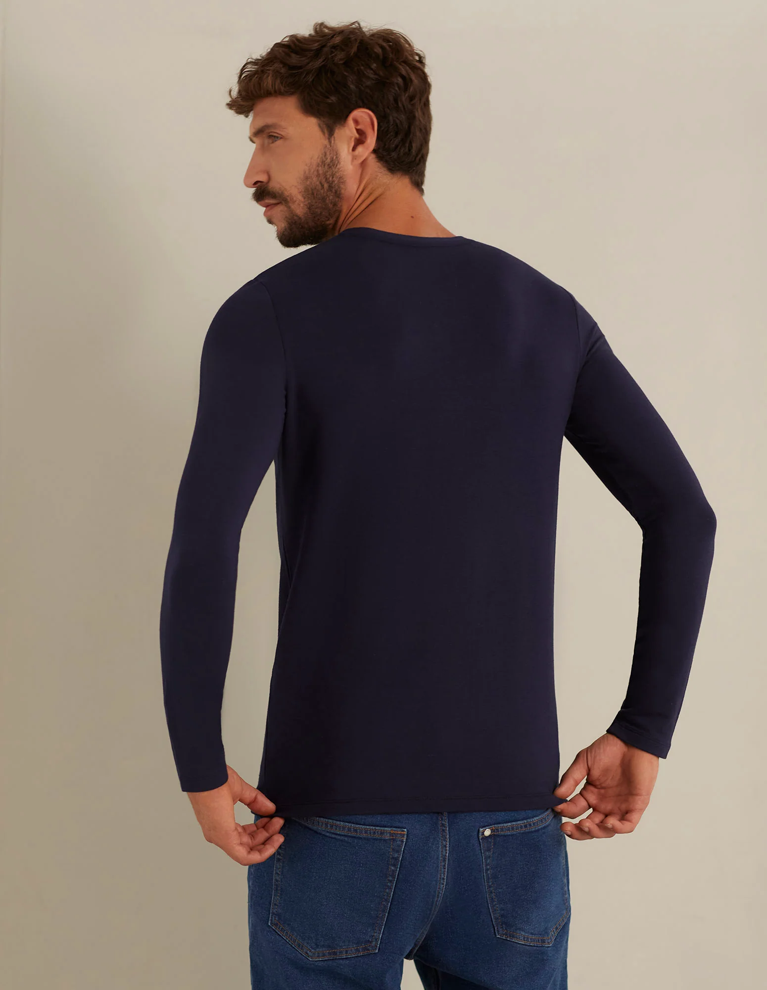 Maglia termica unisex a maniche lunghe Thermal con Cashmere - Image 4