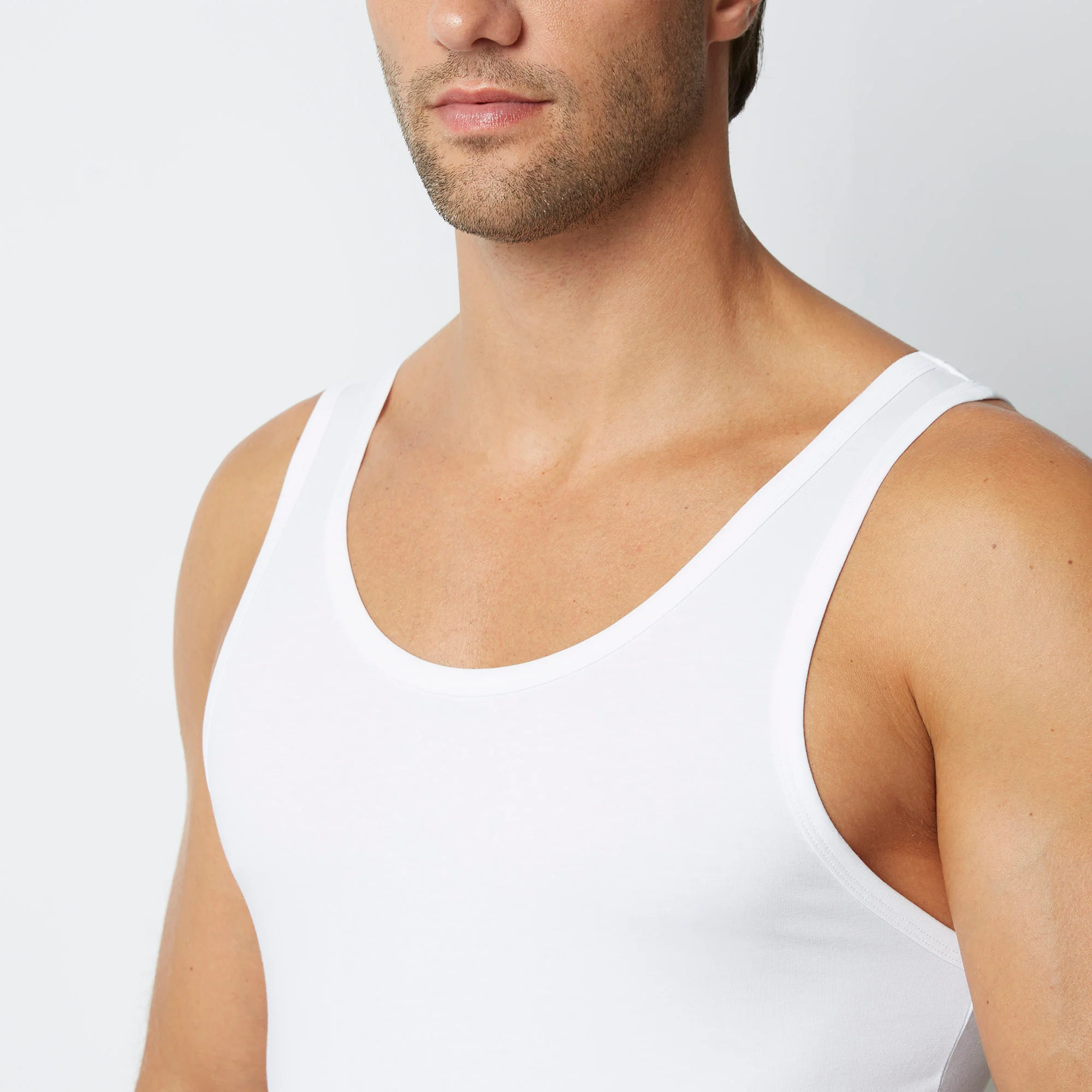 Multipack due canotte uomo in cotone New Simply - Image 3