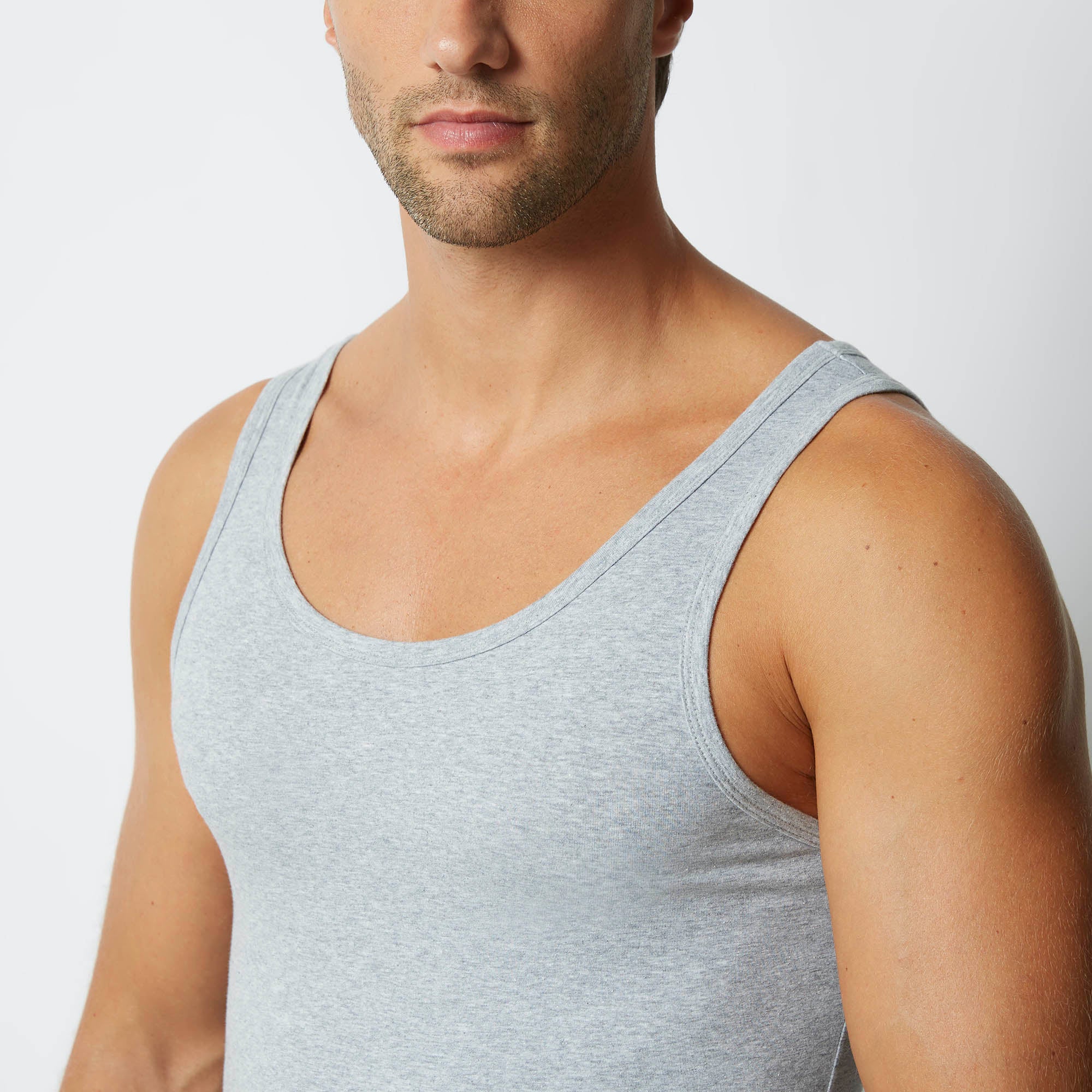 Multipack due canotte uomo in cotone New Simply - Image 8