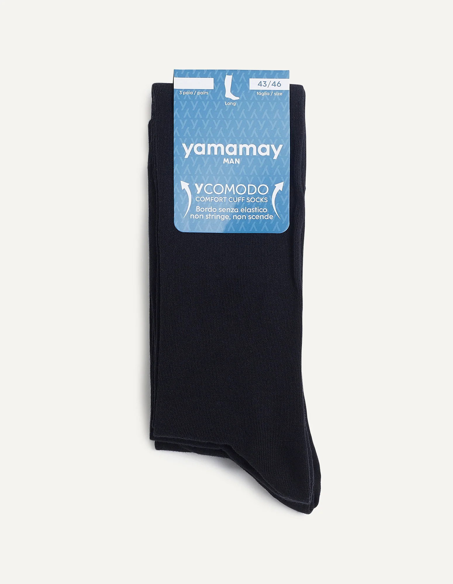 Multipack tre calze lunghe unisex in caldo cotone Comodo - Image 8