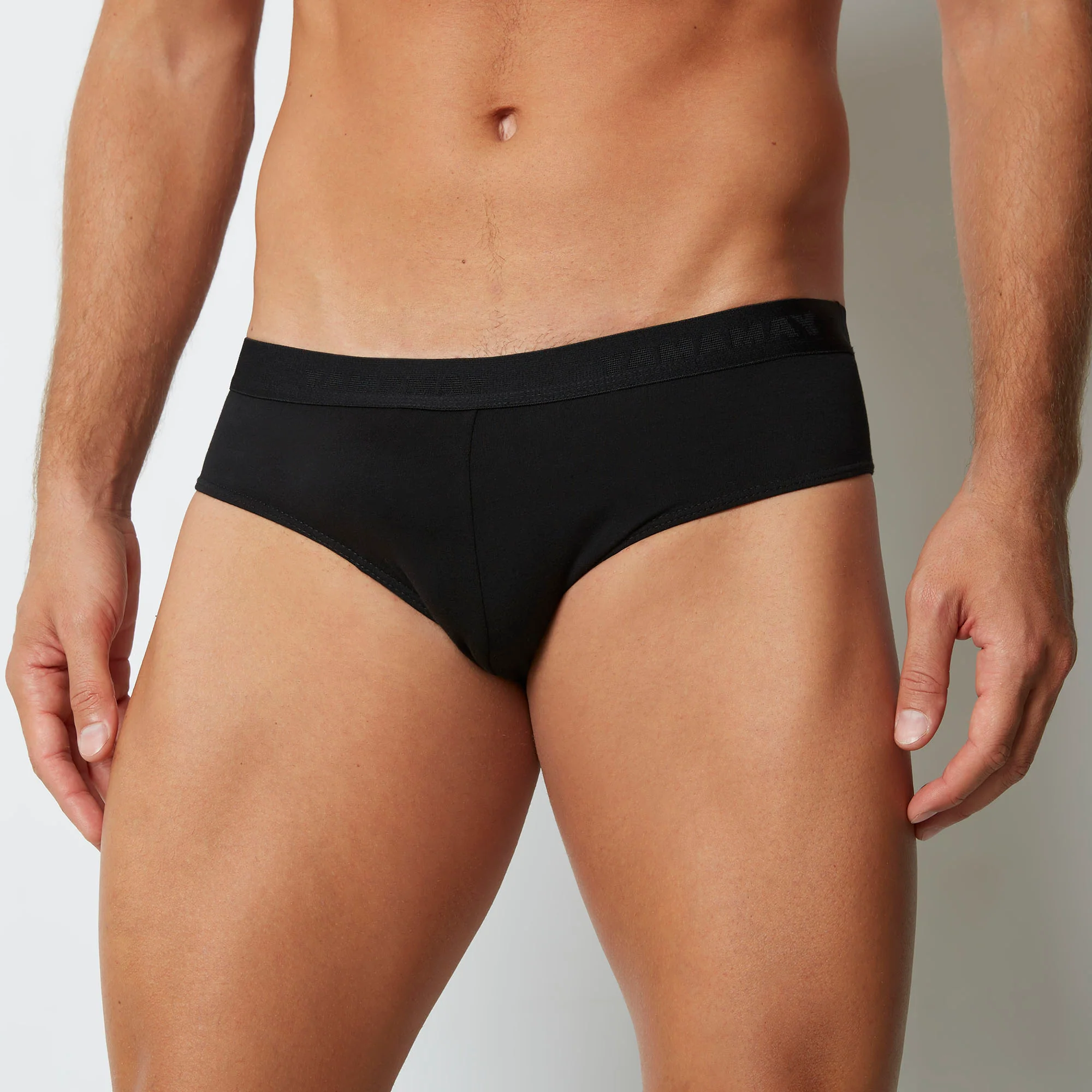 Multipack tre slip uomo in cotone tinta unita New Simply - Image 18