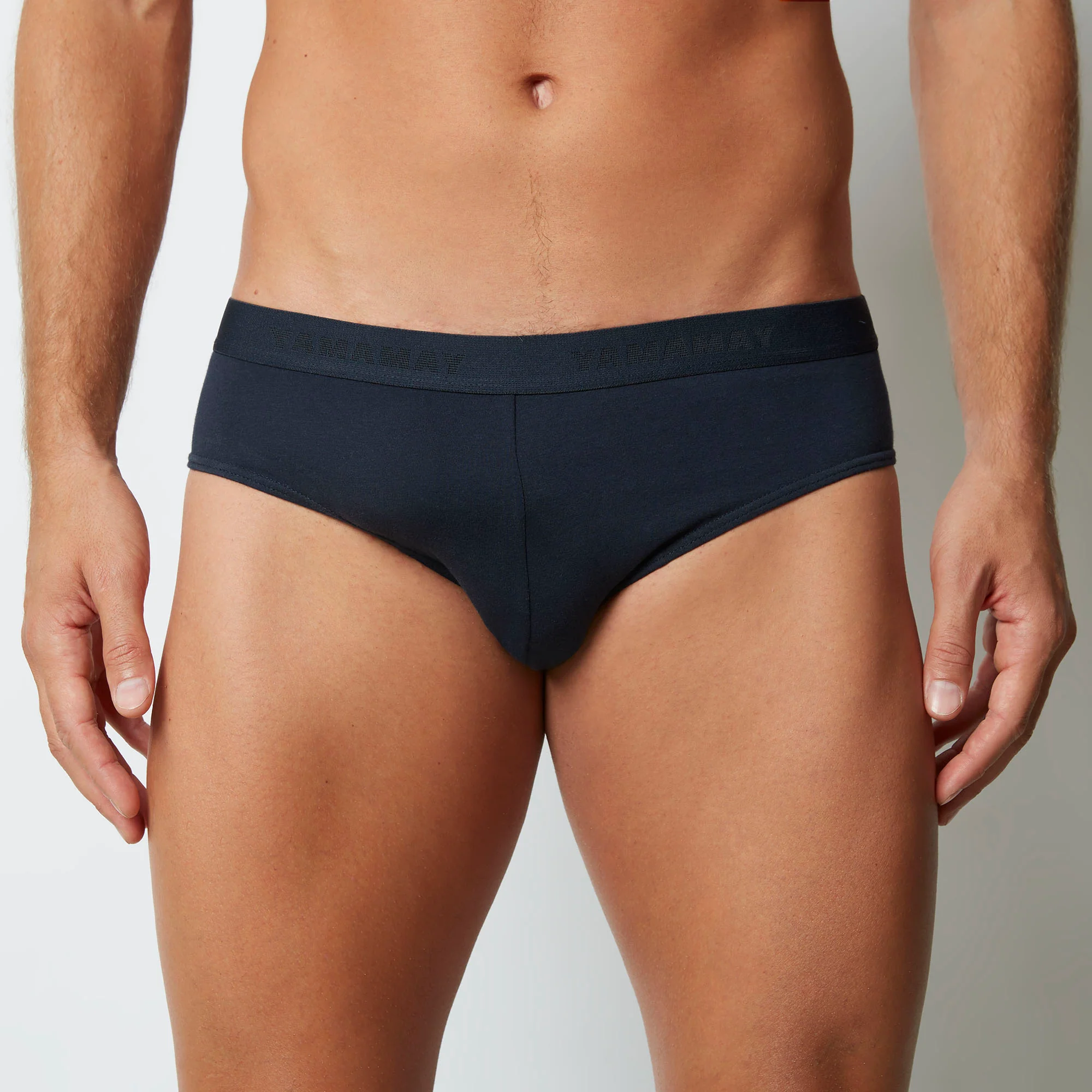 Multipack tre slip uomo in cotone tinta unita New Simply - Image 8