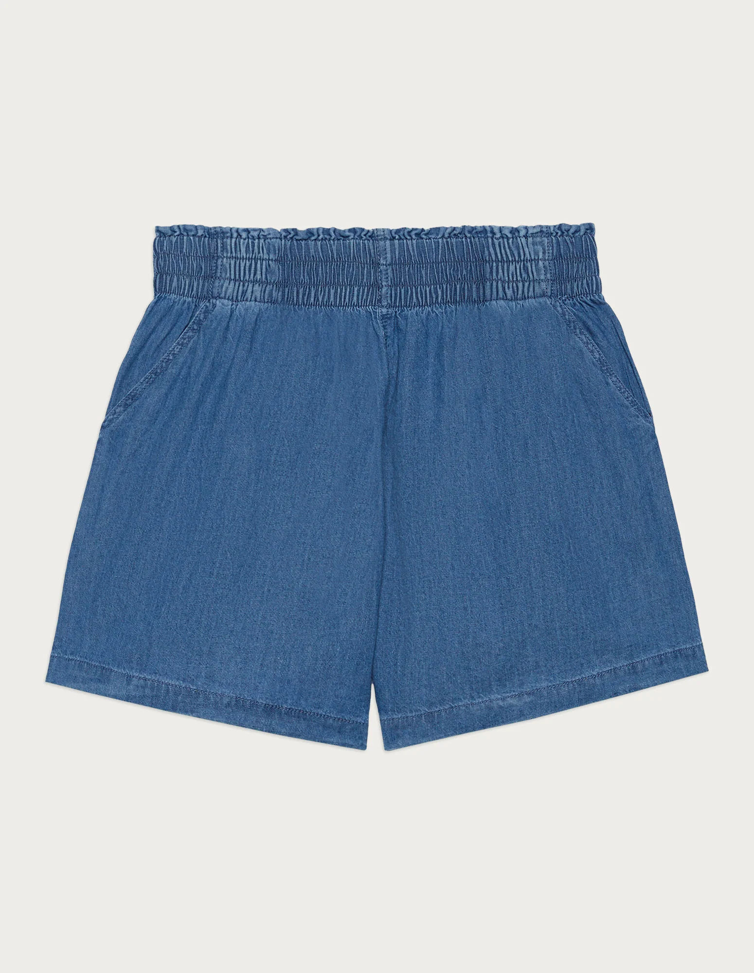 Pantaloncino corto da bambina Denim