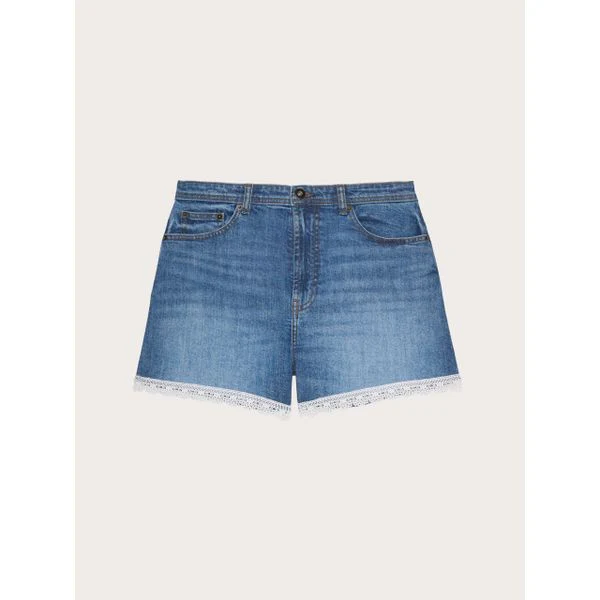 Pantalone corto in denim stretch - Summer Glam - Image 5