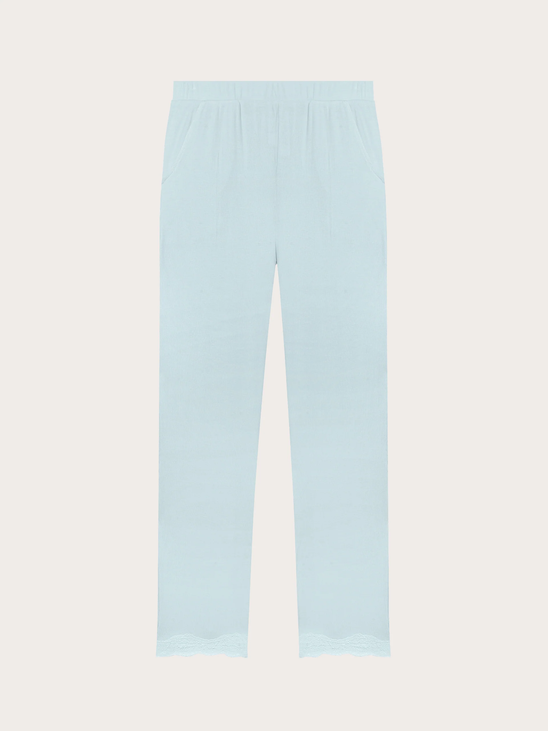 Pantalone lungo con TENCEL™ Modal Rib - Image 6