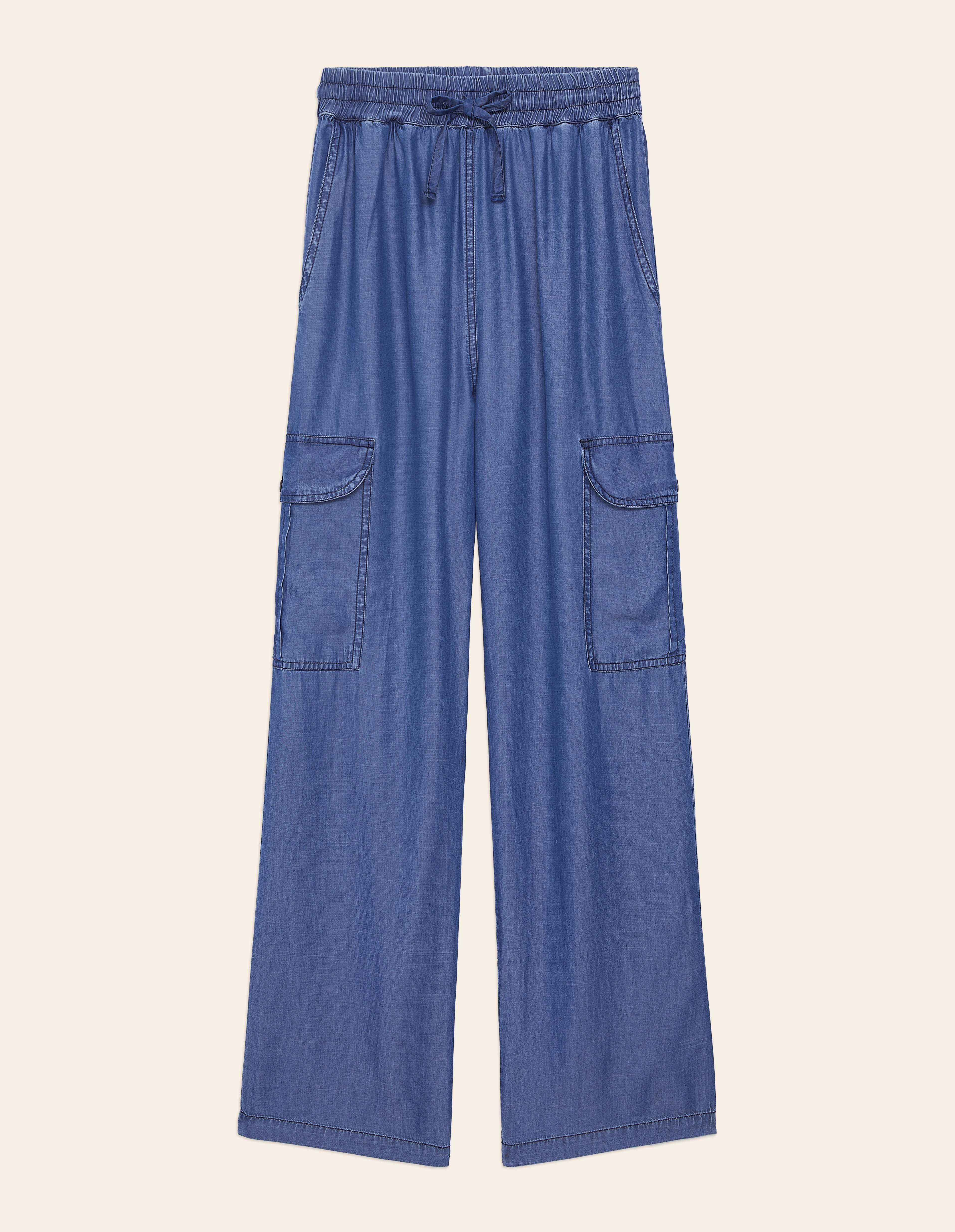 Pantalone lungo da donna cargo Denim - Image 6