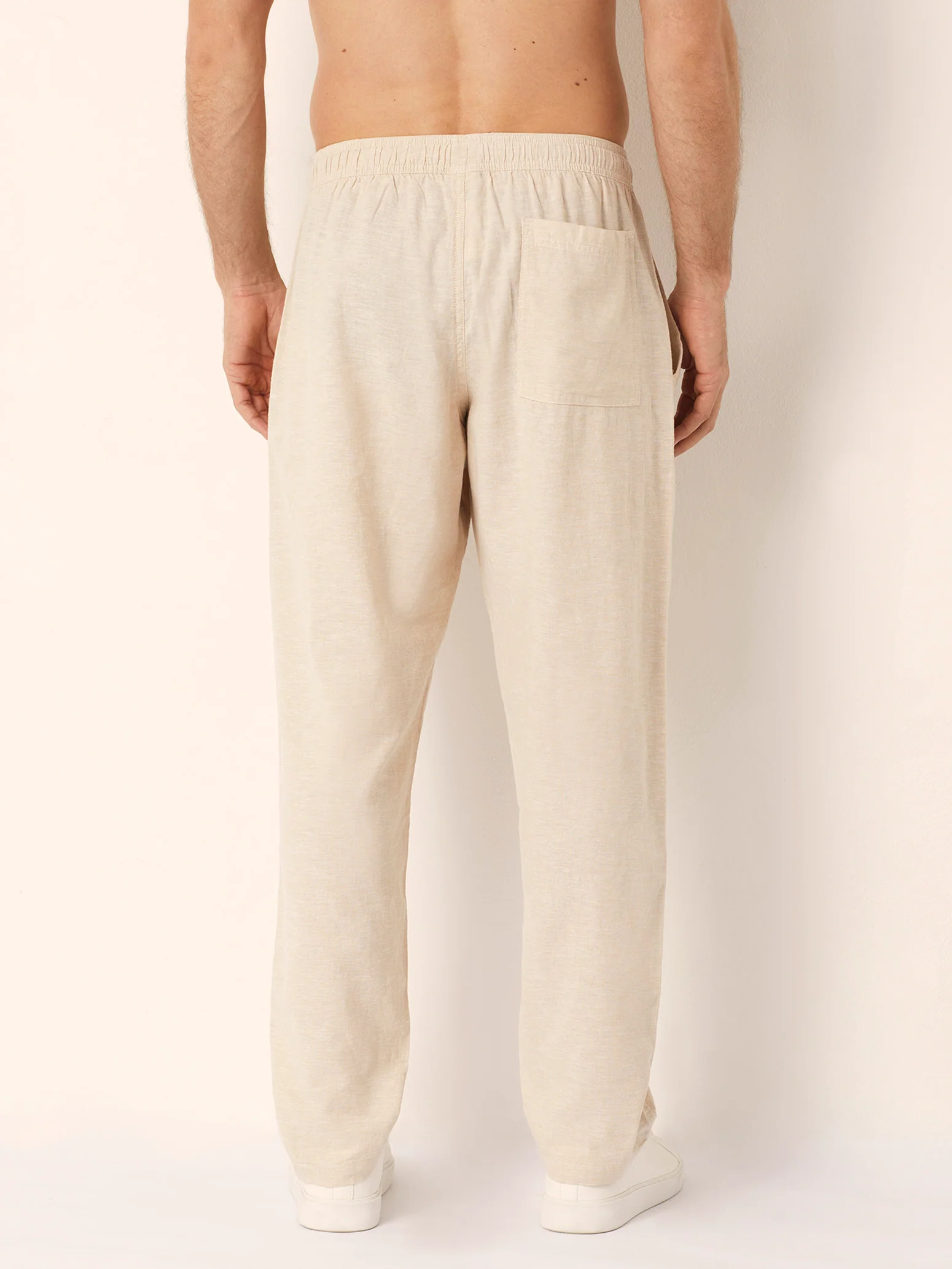 Pantalone lungo da uomo Cotton Linen - Image 3