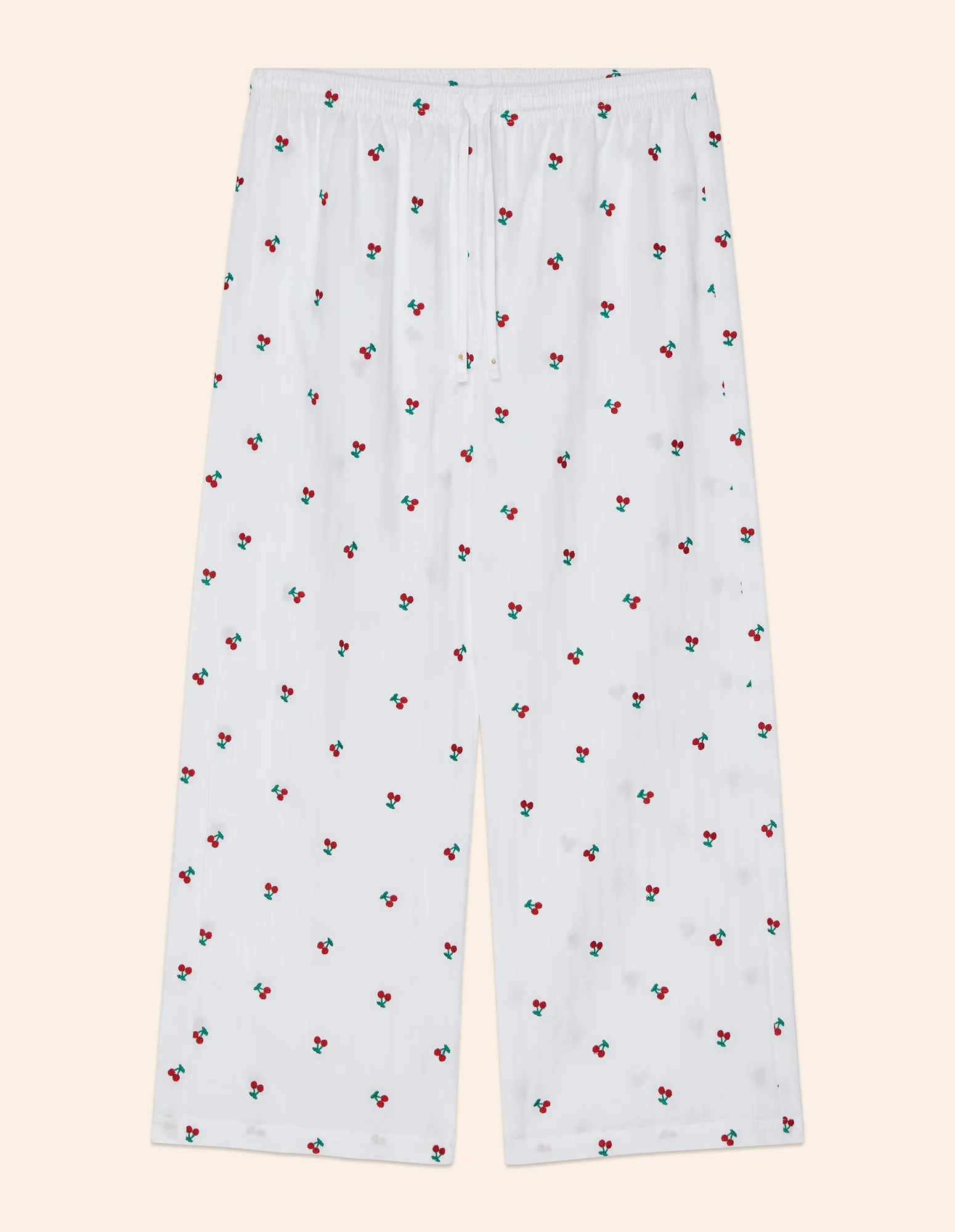 Pantalone lungo del pigiama con stampa Cherry - Image 4