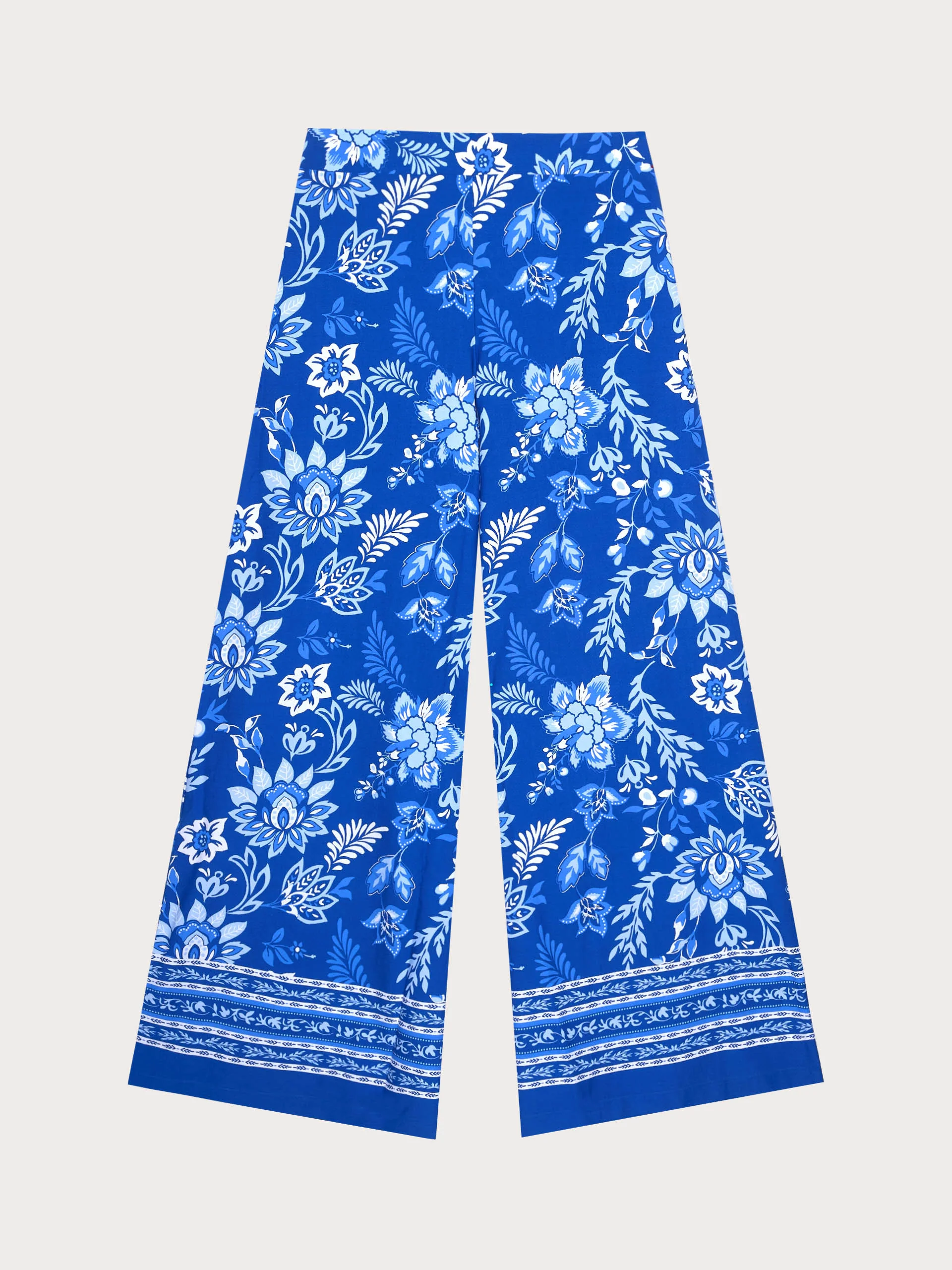 Pantalone lungo in cotone e viscosa - Greta - Image 6
