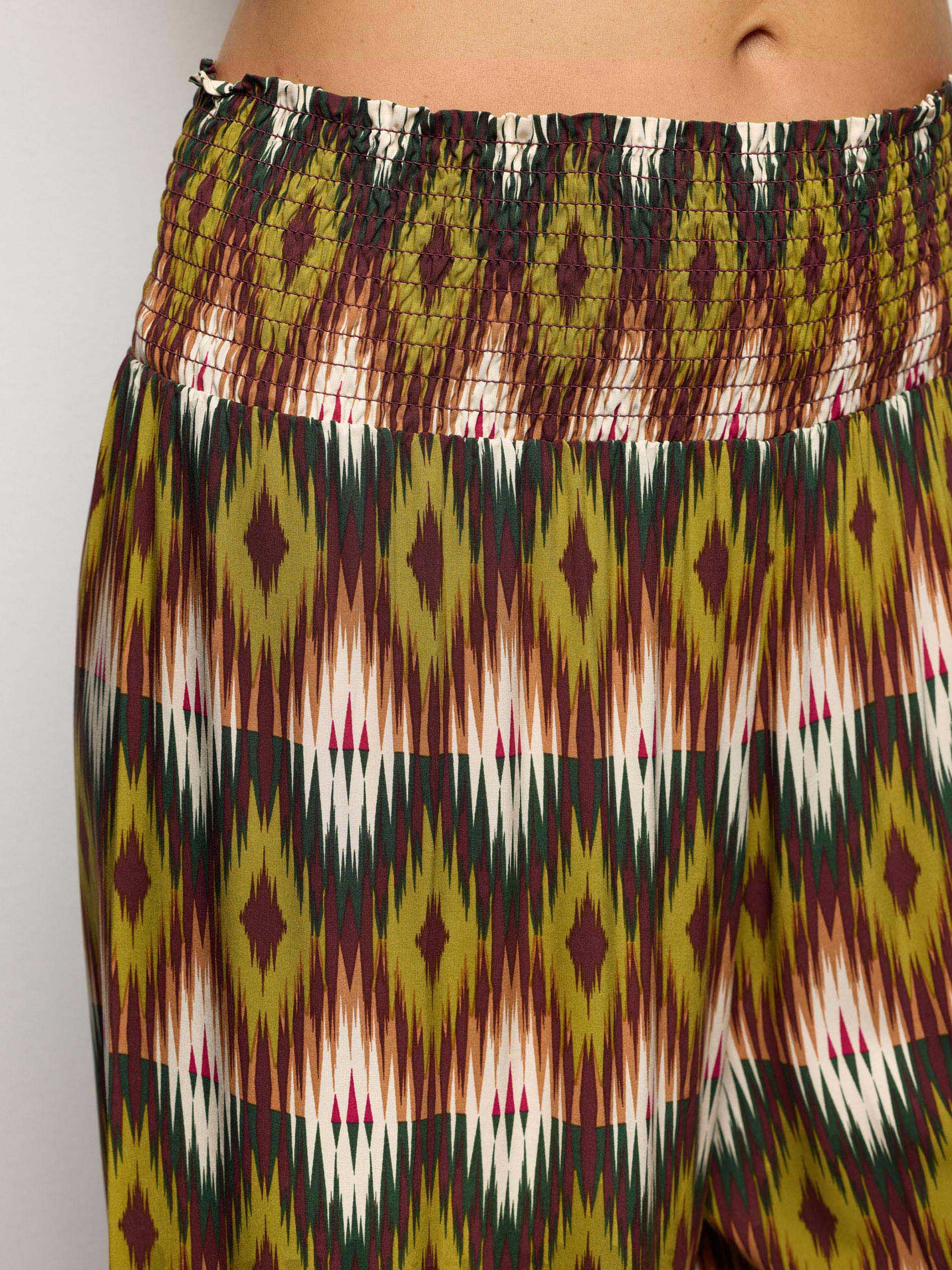 Pantalone lungo in viscosa con LENZING™ ECOVERO™ - Kaya - Image 3