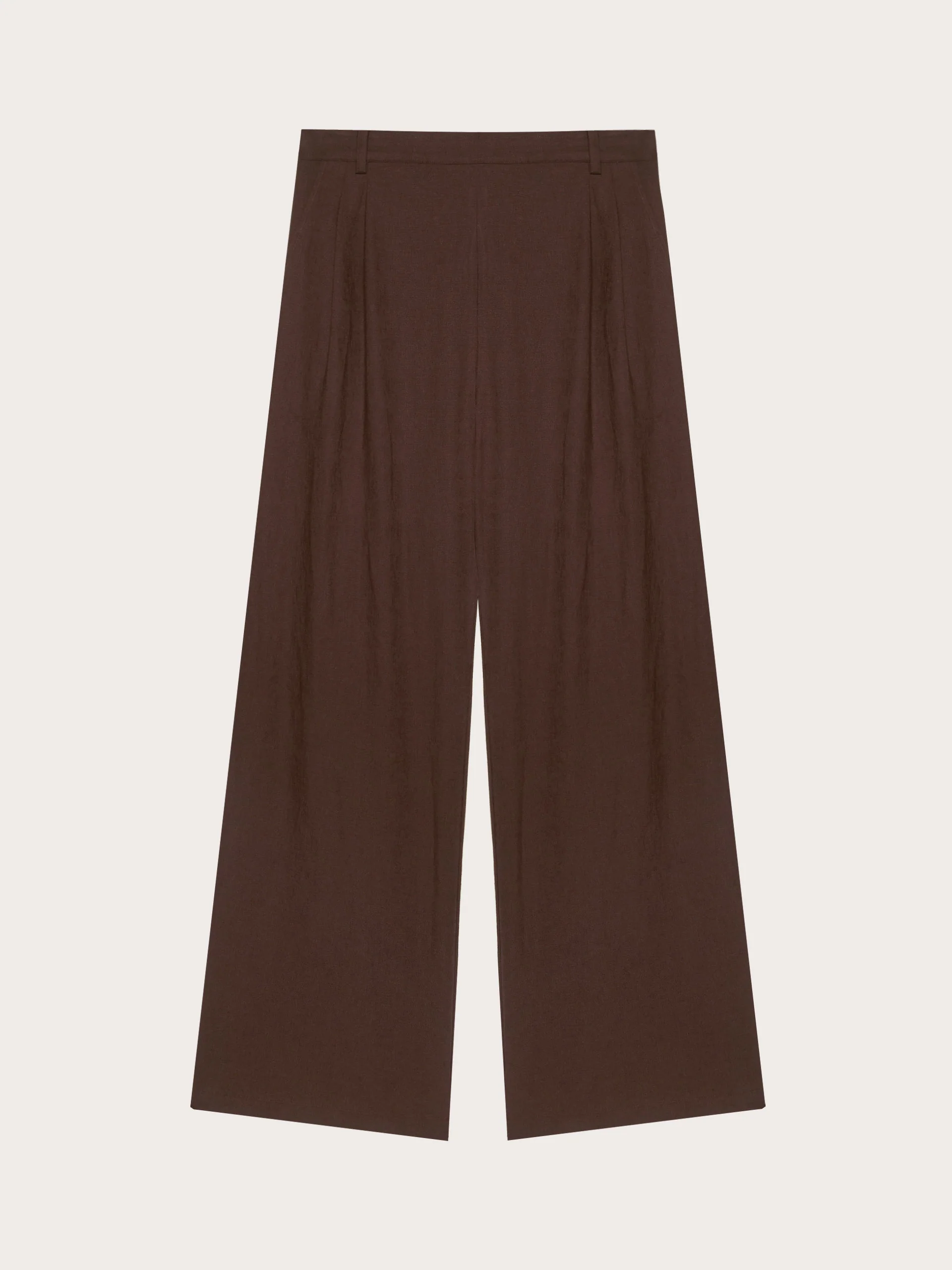 Pantalone lungo a palazzo Lino e Viscosa - Image 10