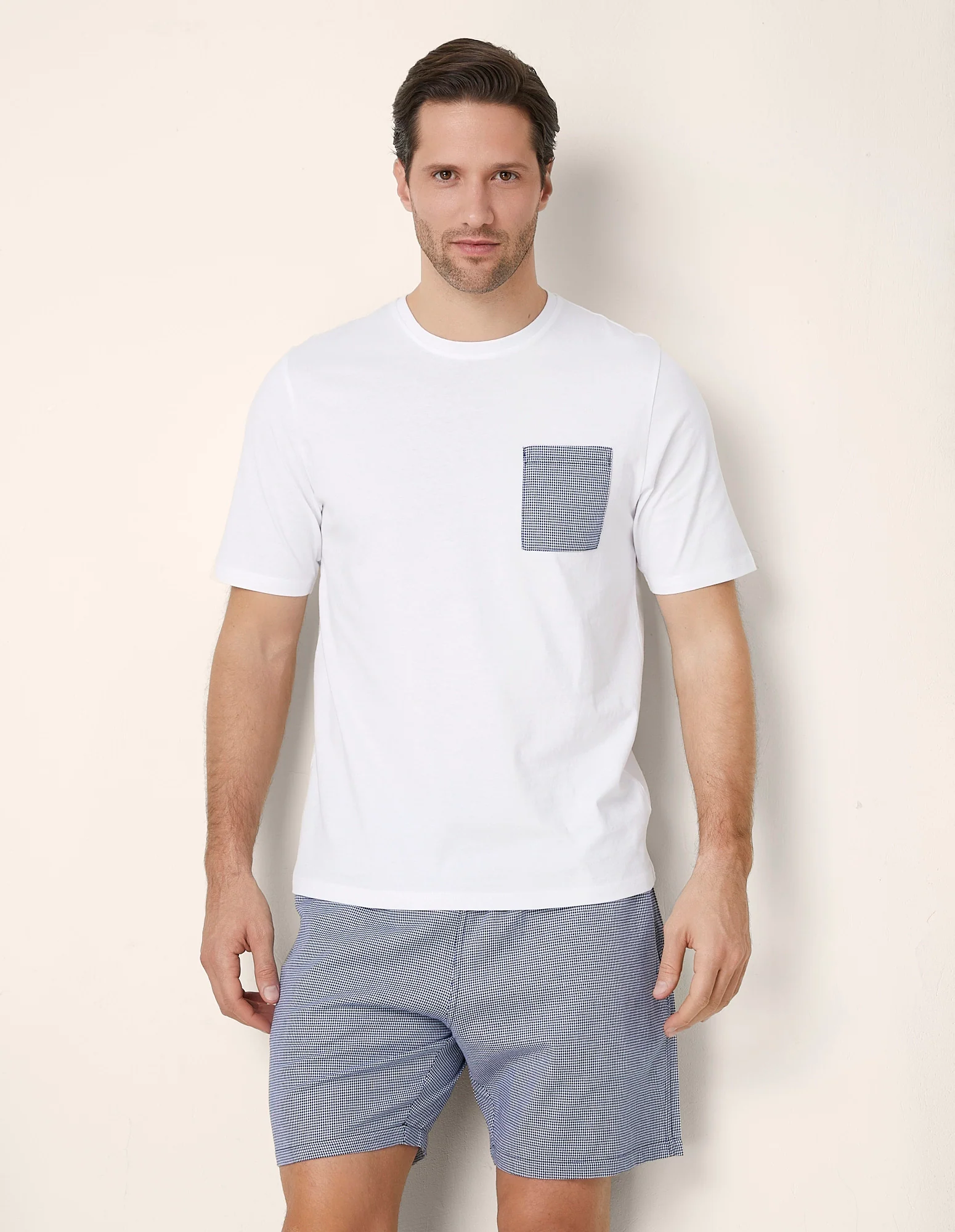 Pigiama corto uomo in cotone Daily Pajamas