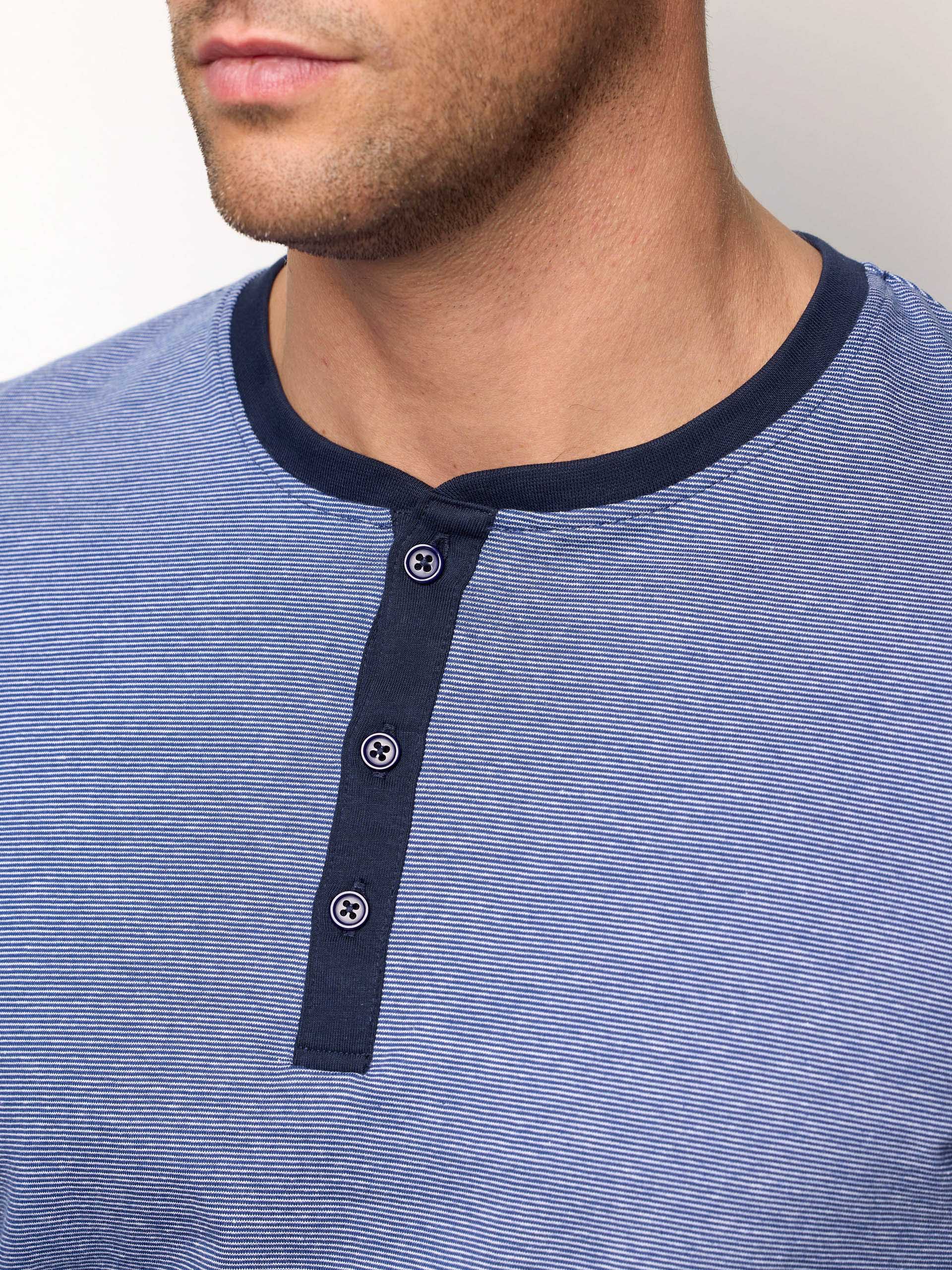 Pigiama lungo in jersey di cotone - Daily Pajamas - Image 3