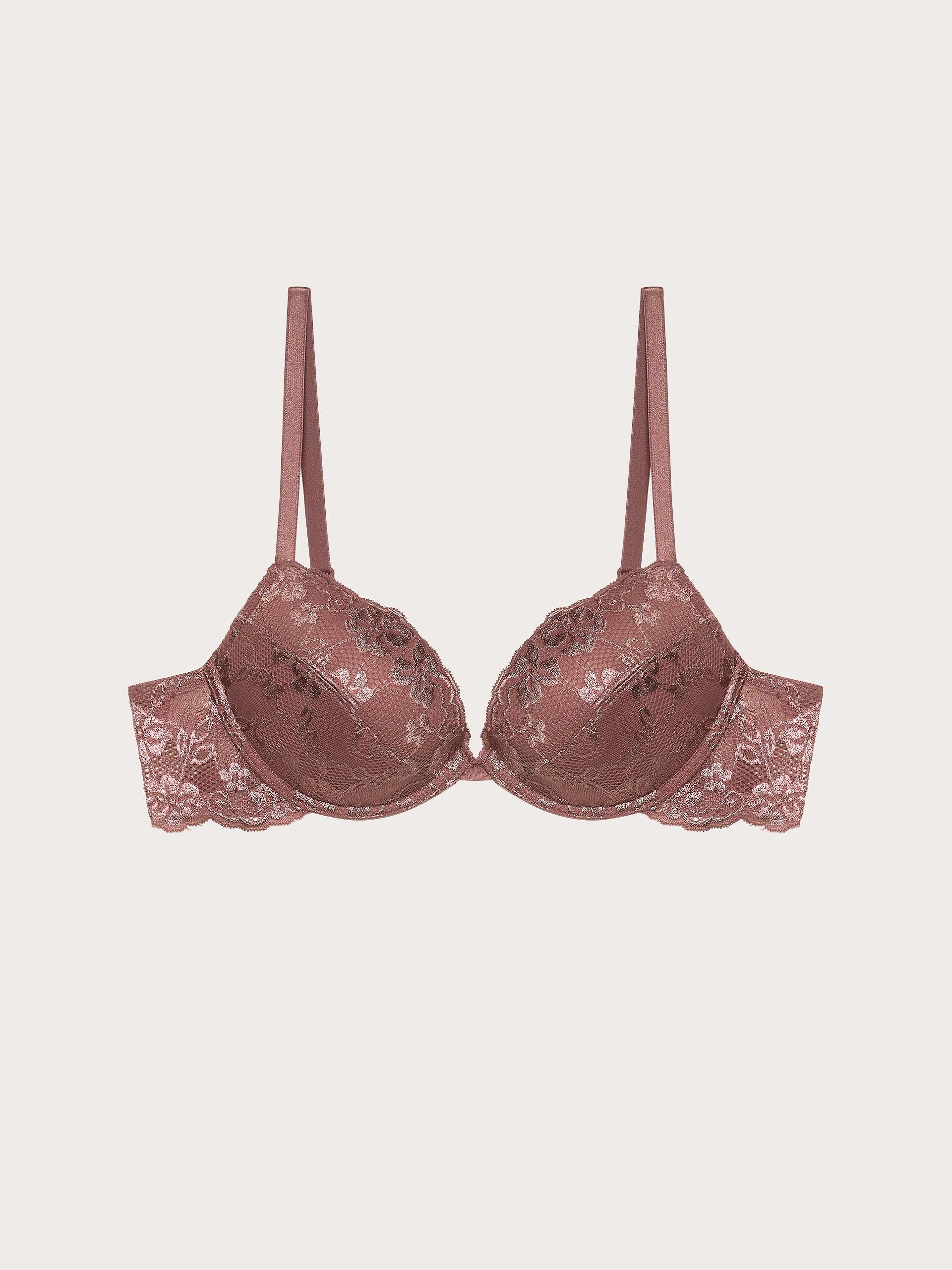 Push-up imbottito con ferretto pizzo laminato - Primula Color - Image 5