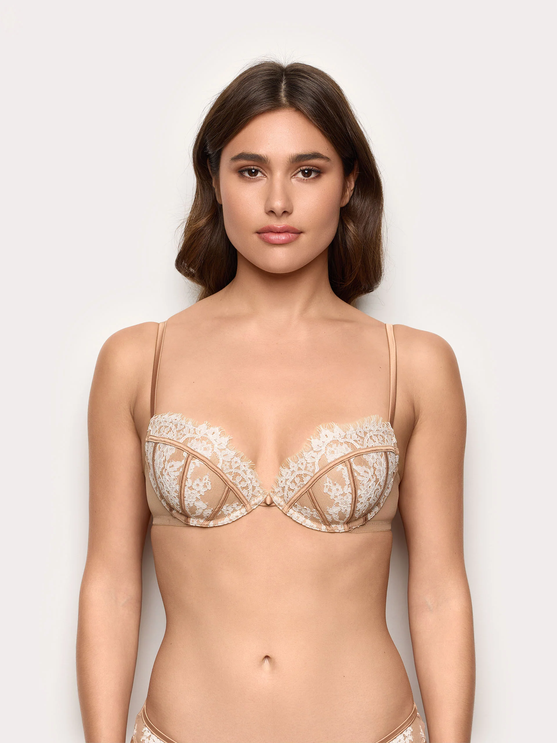 Push up soft con ferretto in raso e pizzo - Chantilly - Image 7