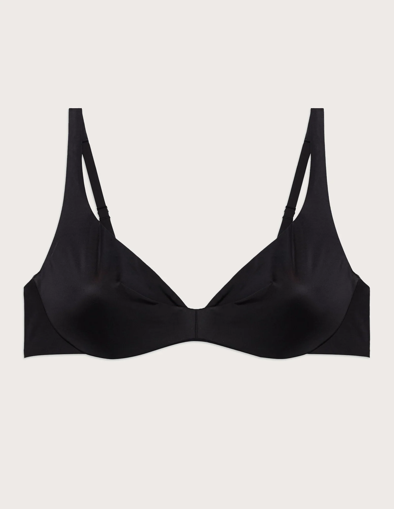 Reggiseno vela costume nero senza imbottitura con ferretto Essentials - Image 4