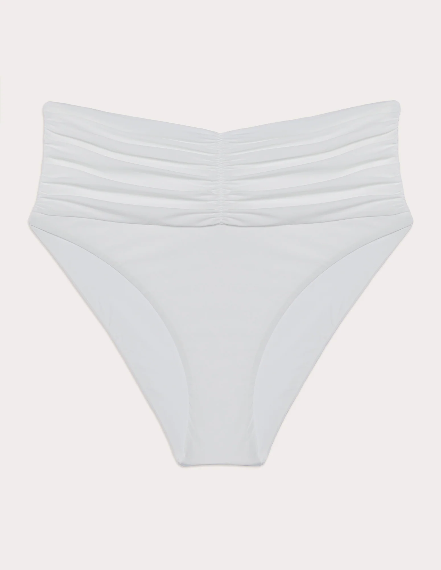 Slip costume a vita alta con fascia drappeggiata Iconic-Drapery - Image 5