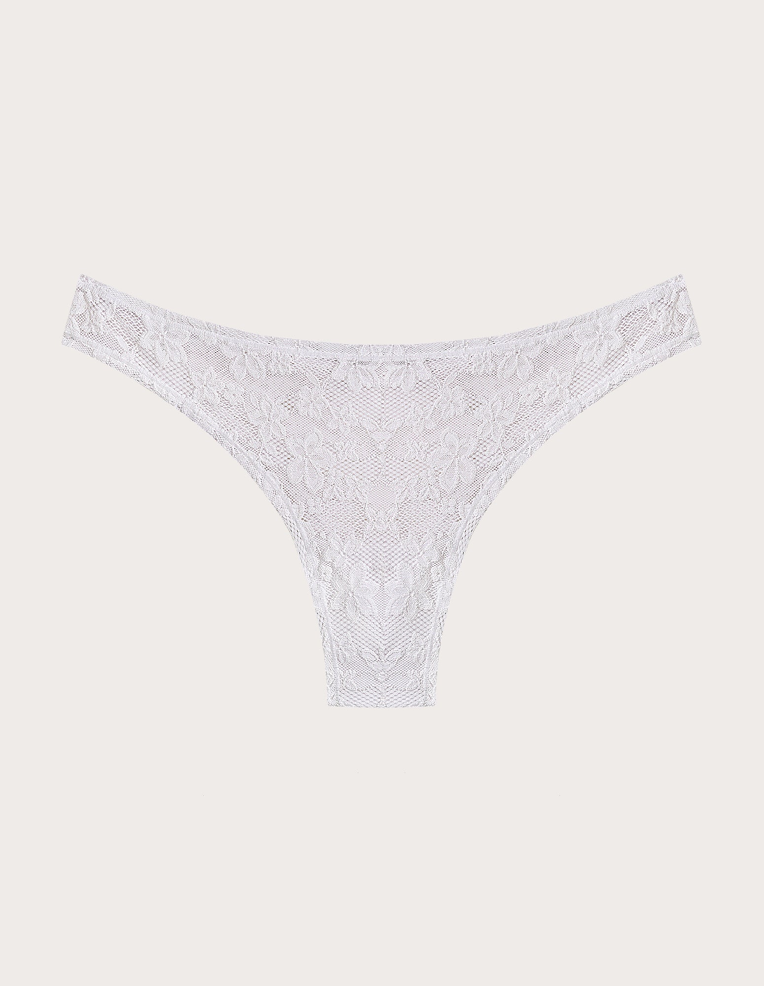 Slip in pizzo elasticizzato bianco Stretch Lace - Image 6