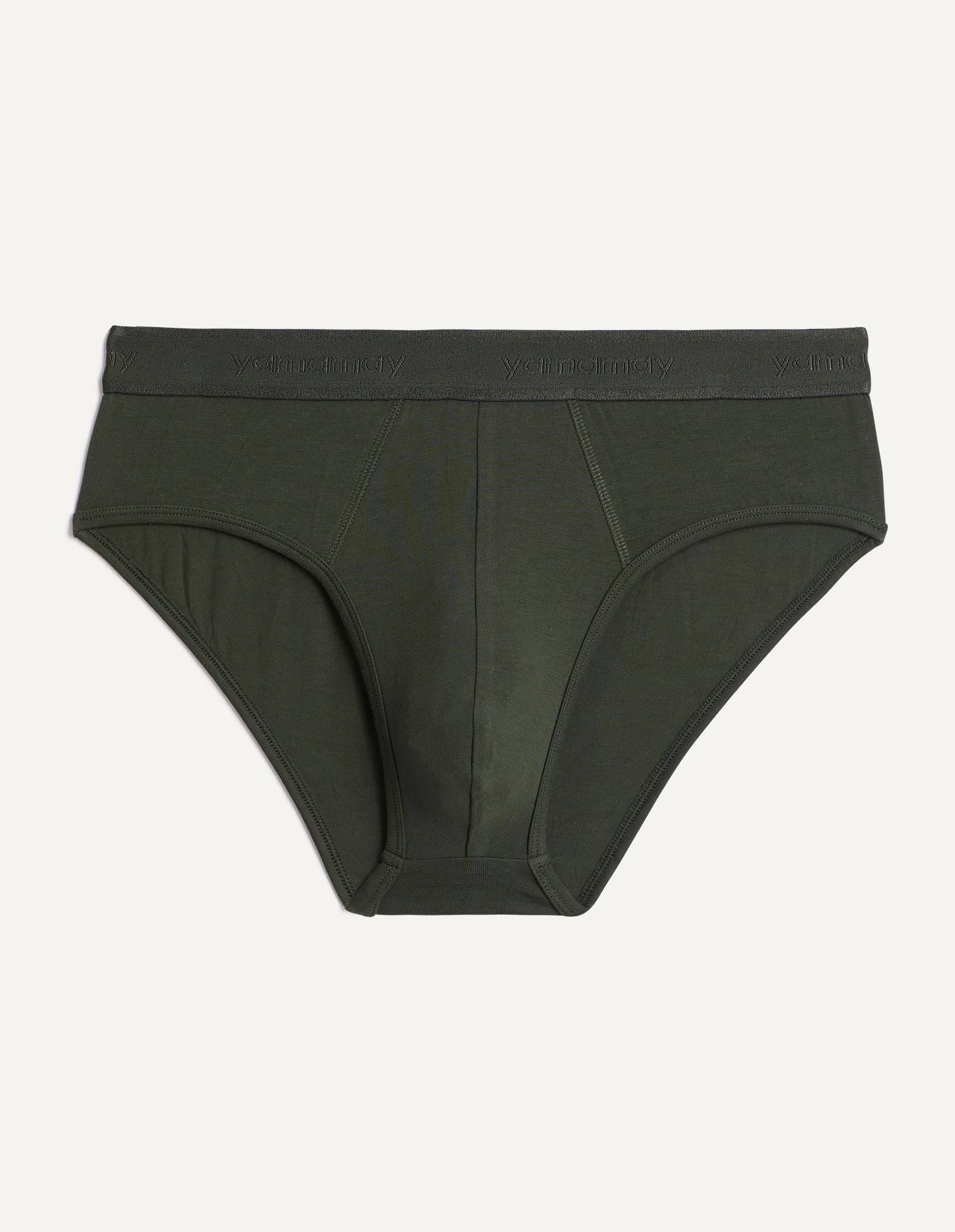 Slip tinta unita con jersey elasticizzato Supima Luxury - Image 5