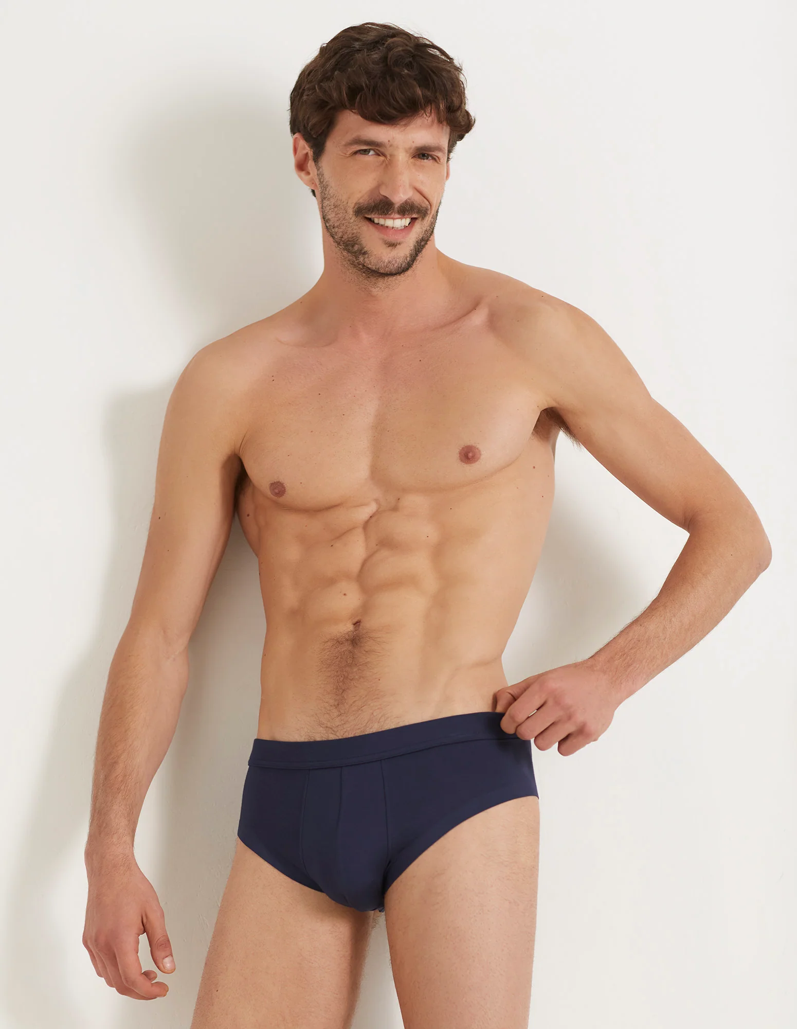 Slip tinta unita senza cuciture in elasticizzato Modal - Image 17