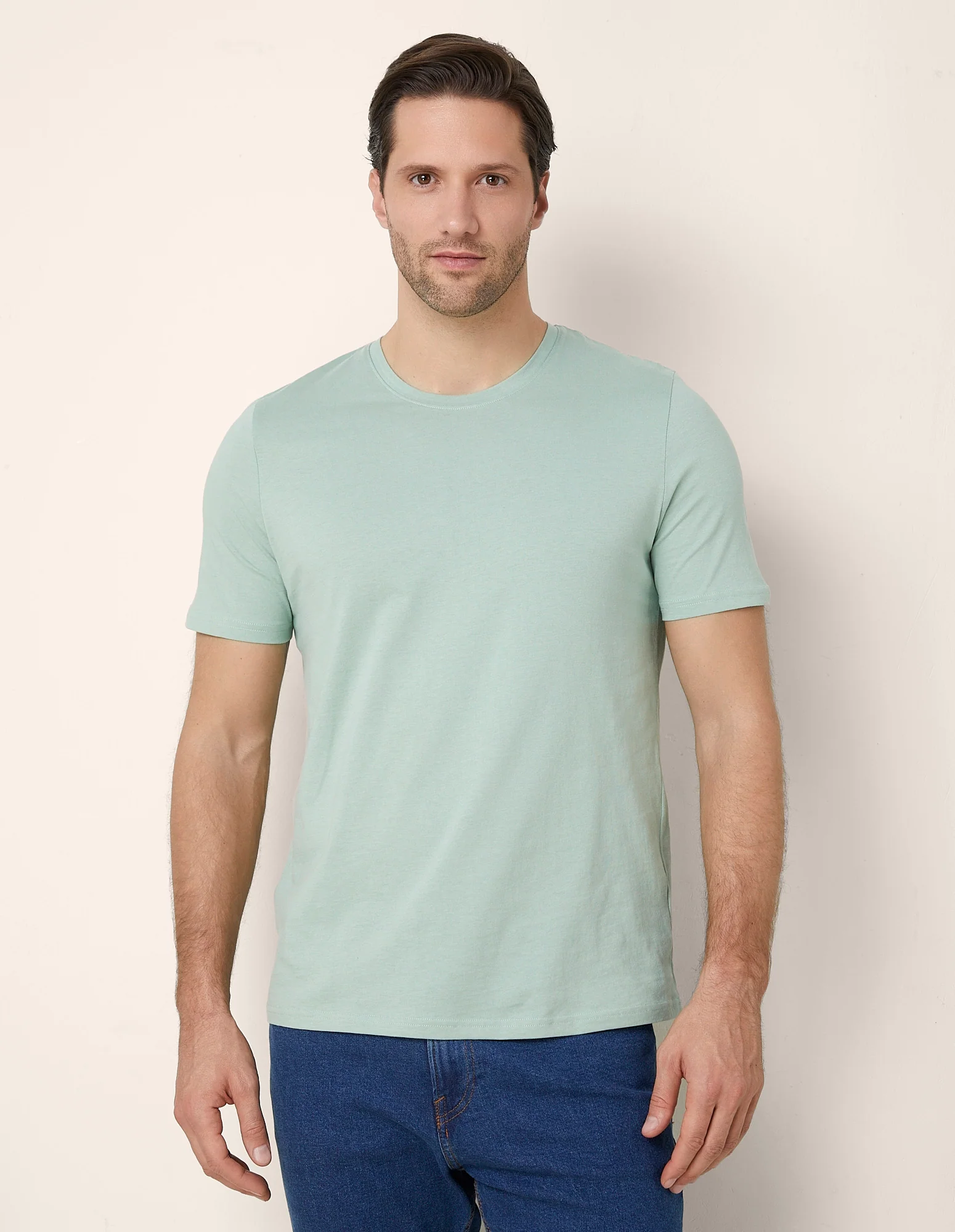 T-shirt girocollo in cotone Daily Loungewear - Image 5