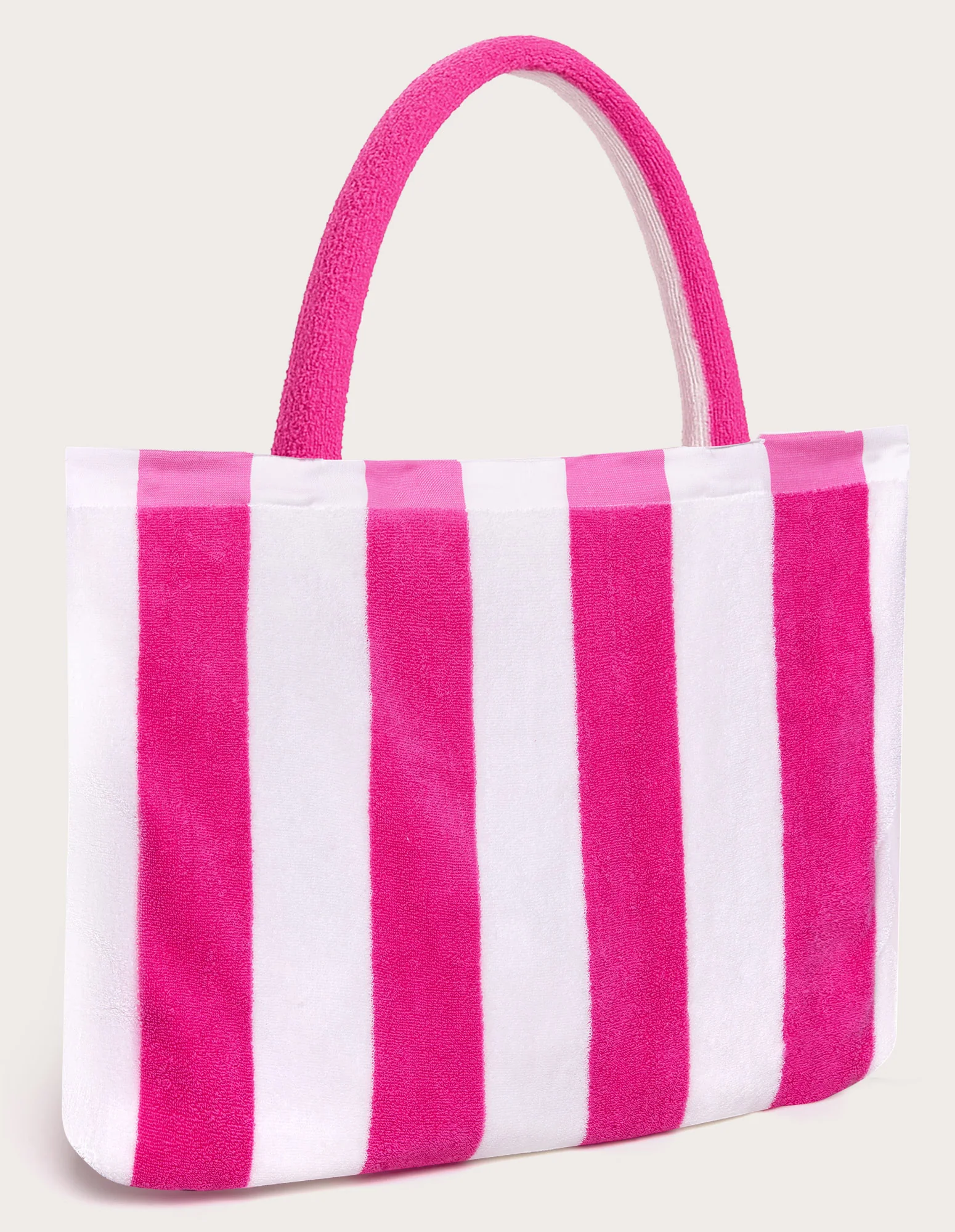 Telo mare a righe 81x162 con borsetta Summer Glam - Image 5