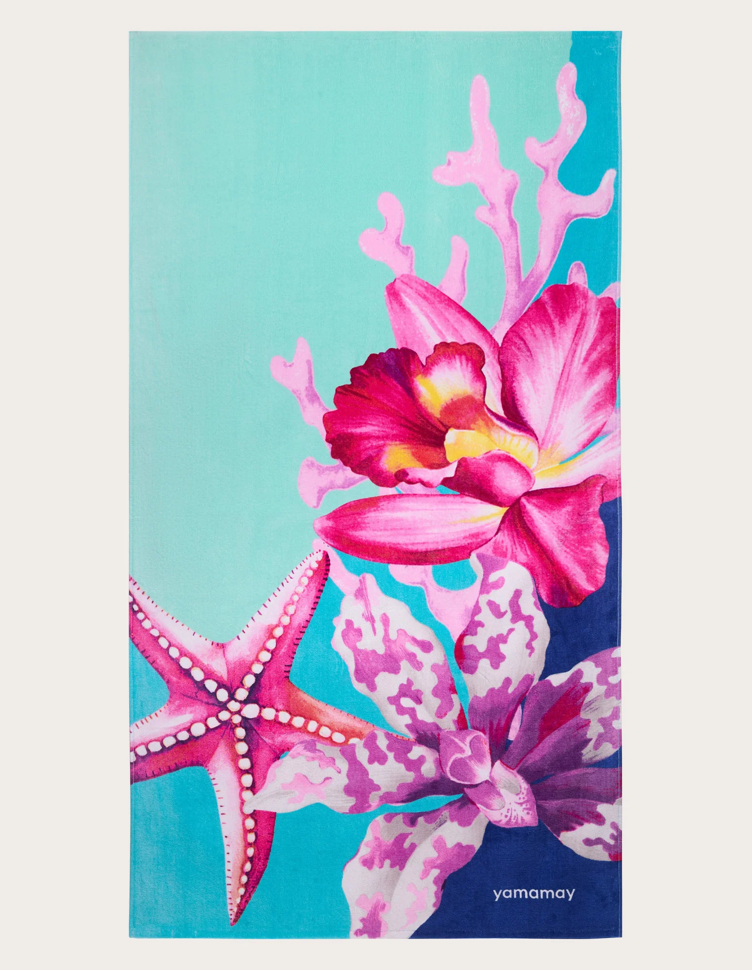 Telo mare in cotone Mermaid